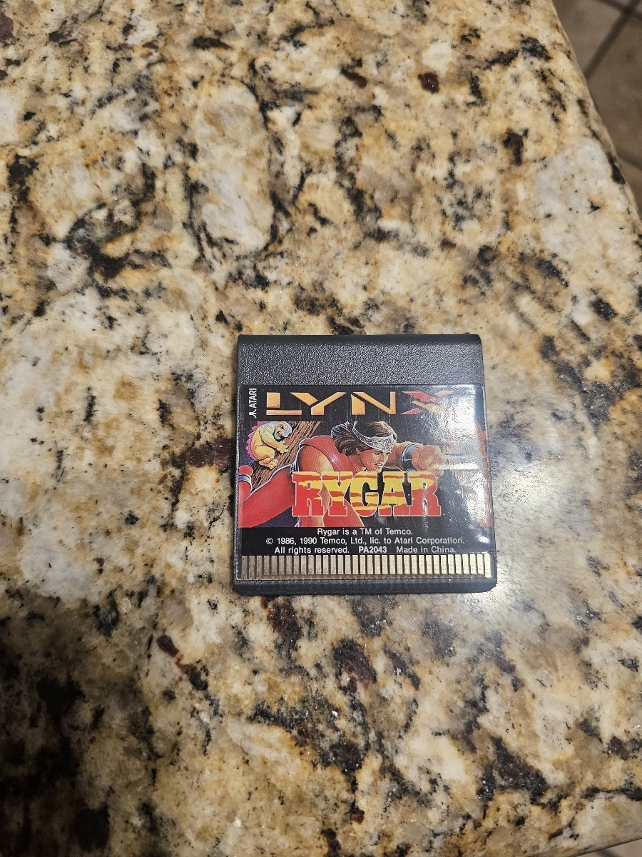 Atari Lynx ~ Model 1 ~ Handheld Console + Game used