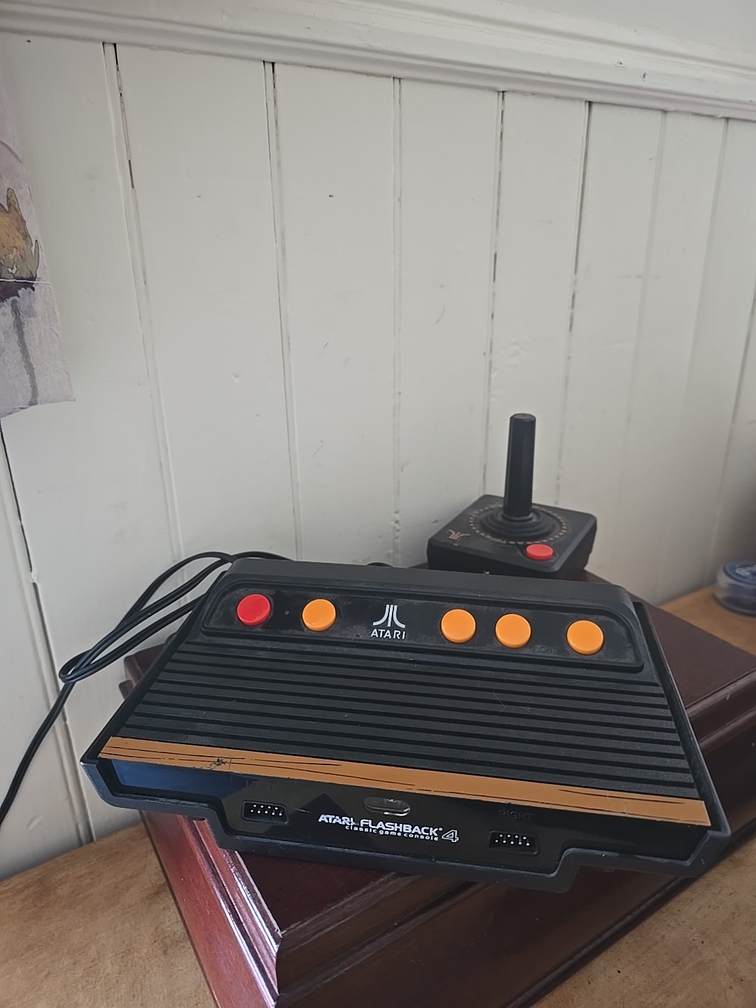 Atari Flashback 4 Gold With Controller 40th Anniversary Console Untested