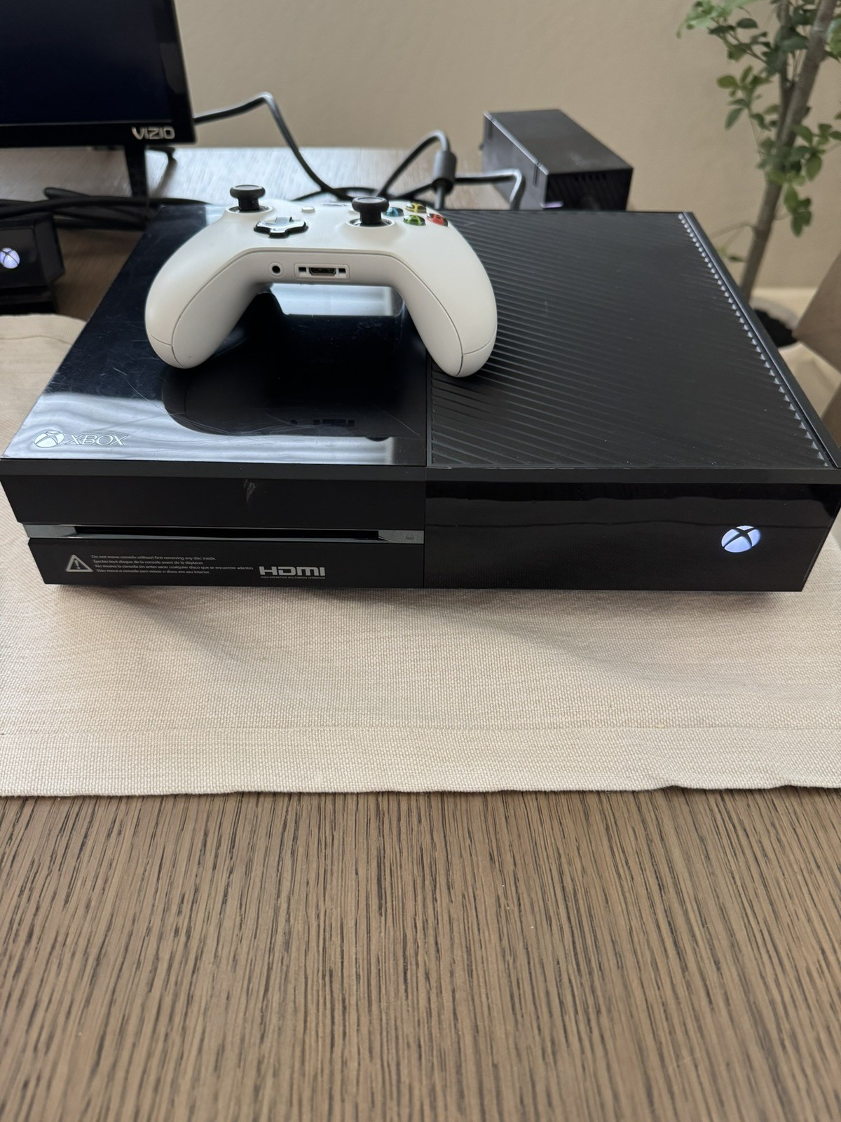 Xbox One 500GB Console includes Kinect, two Controllers and Power Cable
