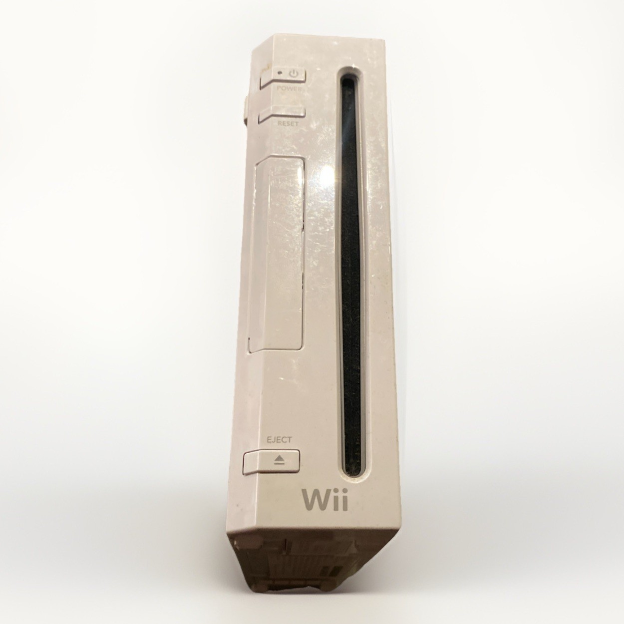 Nintendo Wii Console RVL-101 Console Only -WORKS- *Cant Get To Sync*