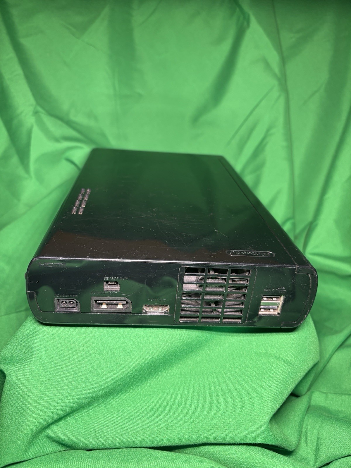Nintendo Wii U Black Model: WUP-101 (02) 32GB Console For Parts Or Repair