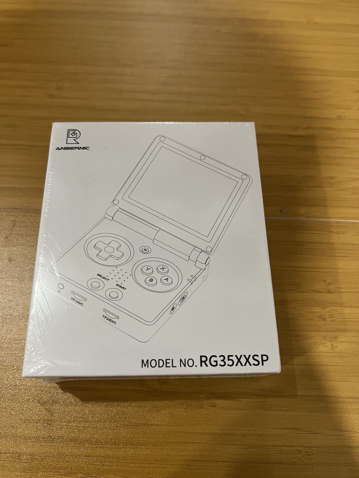 Anbernic RG35XX SP 64GB Handheld Console – Black Transparent