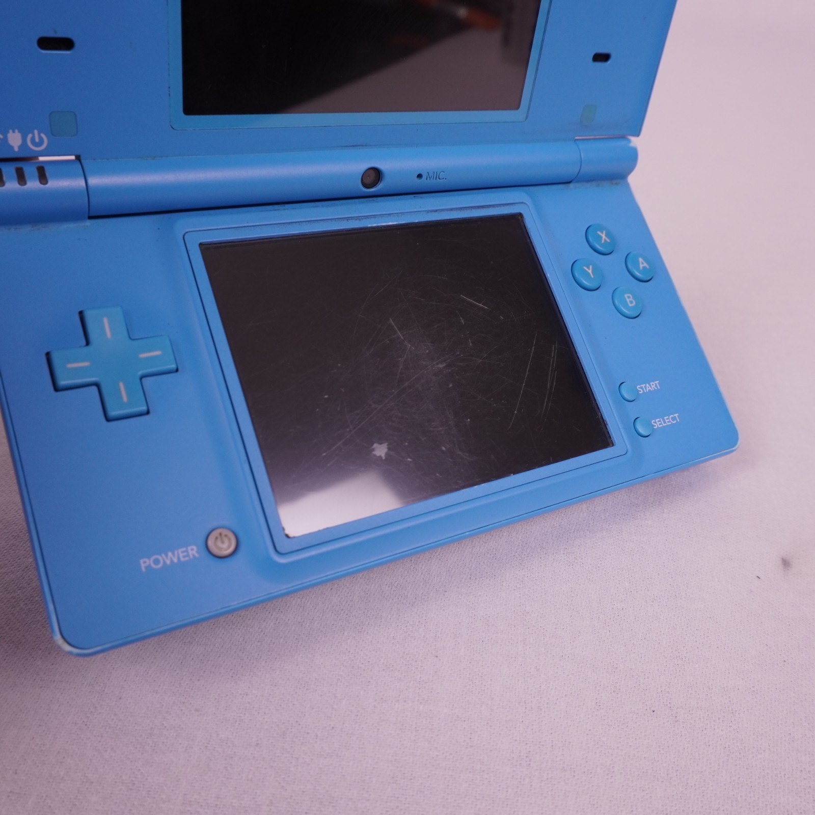 Nintendo DSi Teal Blue Bundle W/ Stylus Tested & Working
