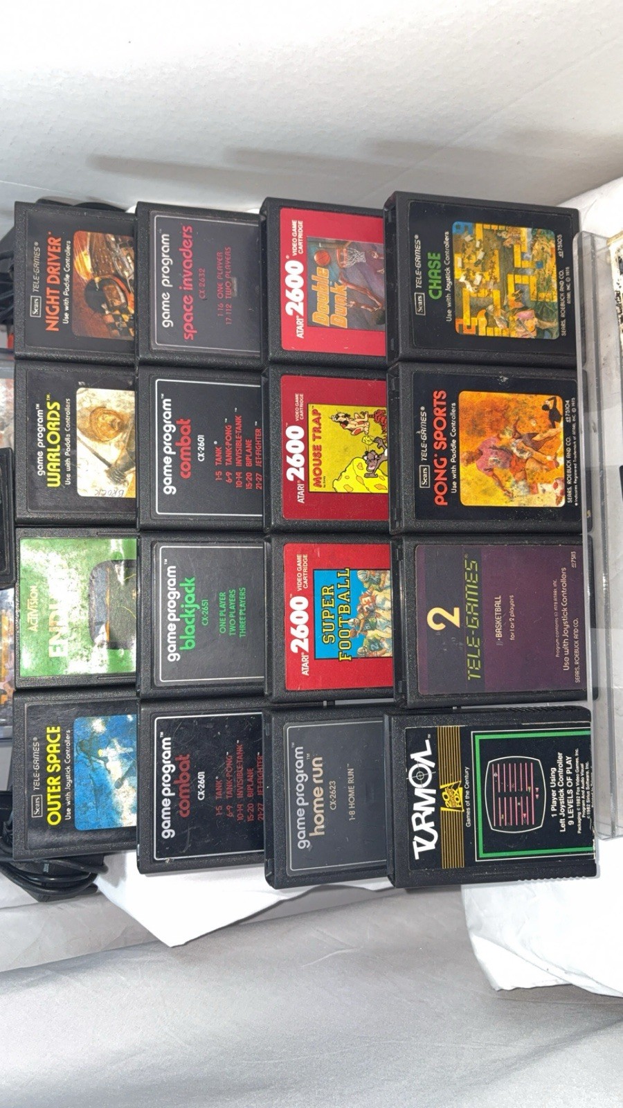 Atari 2600 Darth Vader Console Bundle 25+ Games Pac-Man Donkey Kong Joysticks