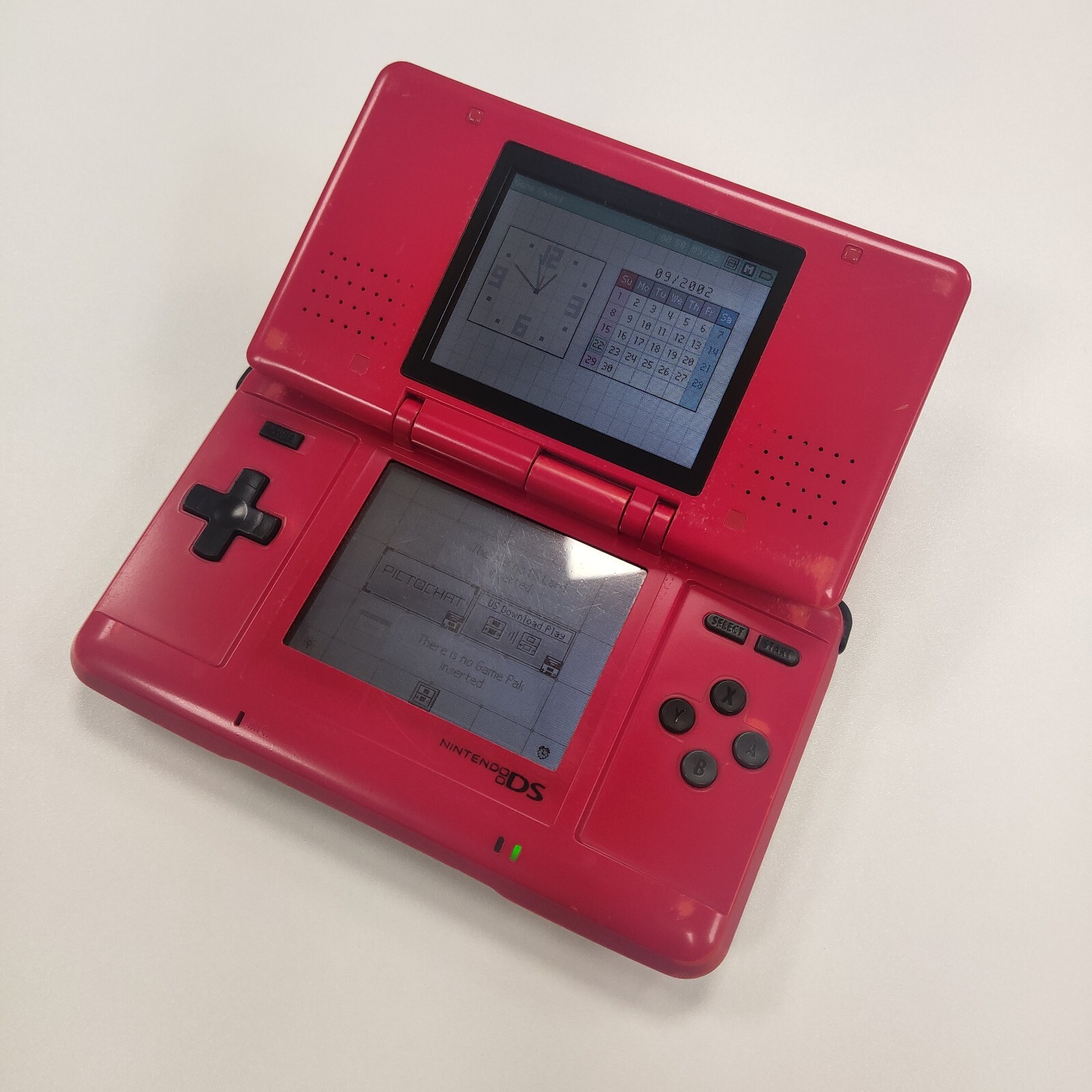 Nintendo DS NTR-001 Mario Kart Edition Red/Silver