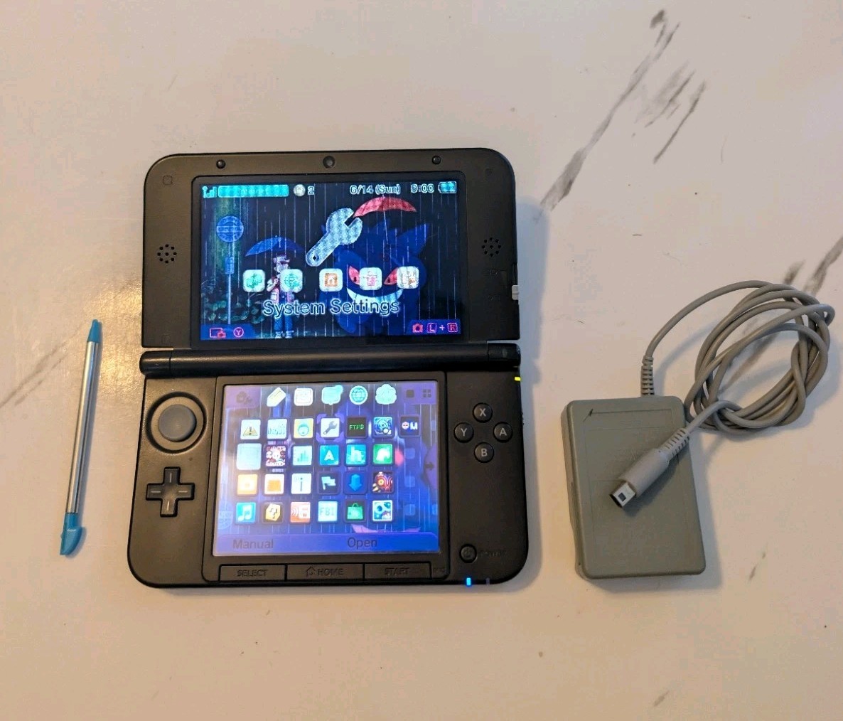 Nintendo 3DS XL USA 64GB Handheld Gaming System – Black REGION FREE Tested