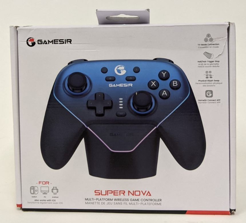 GameSir Super Nova Wireless Controller PC Switch iOS Android Open Box