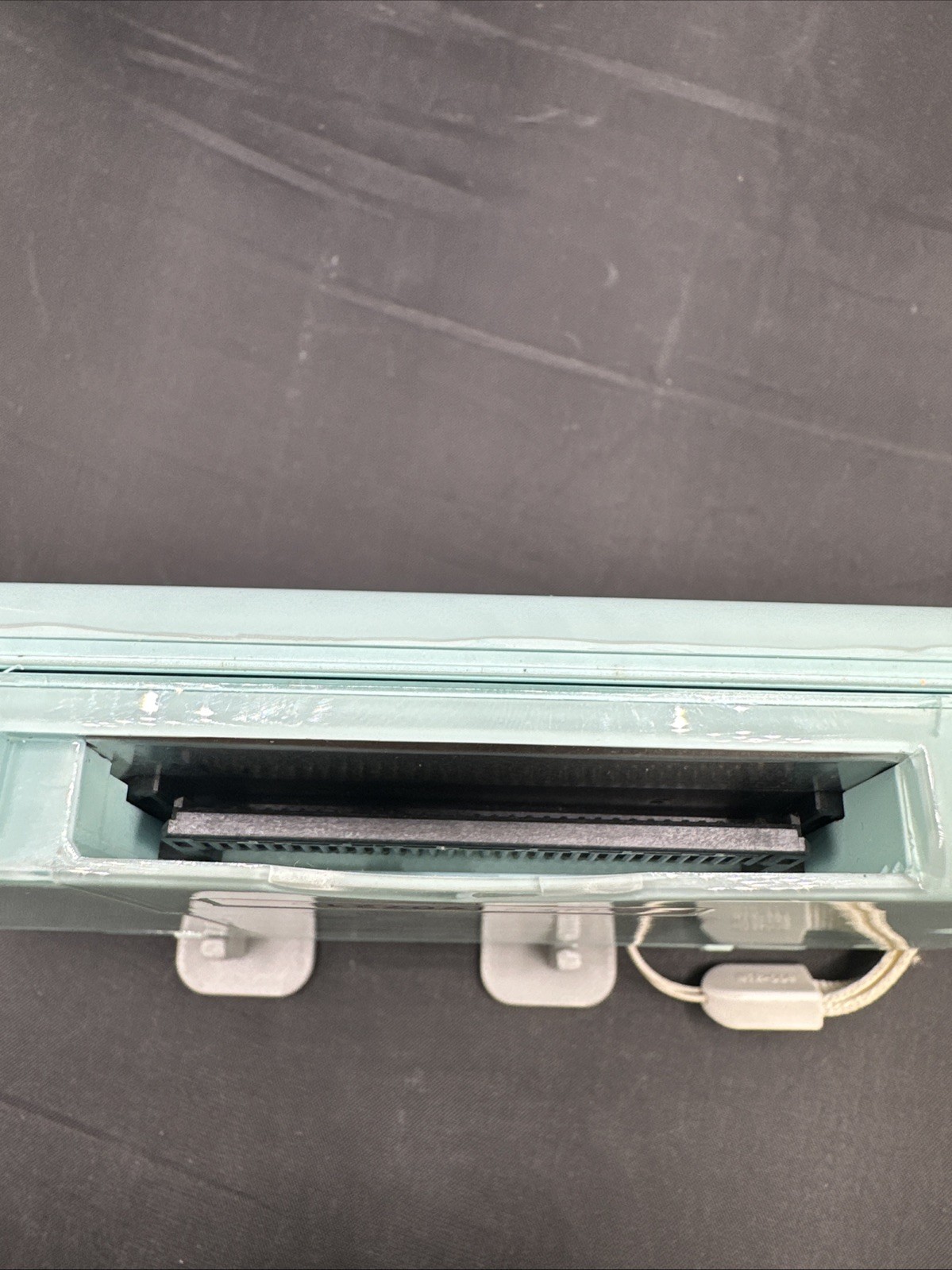 Nintendo DS Lite Console Ice Blue USG-001 Works Top Screen Smashed