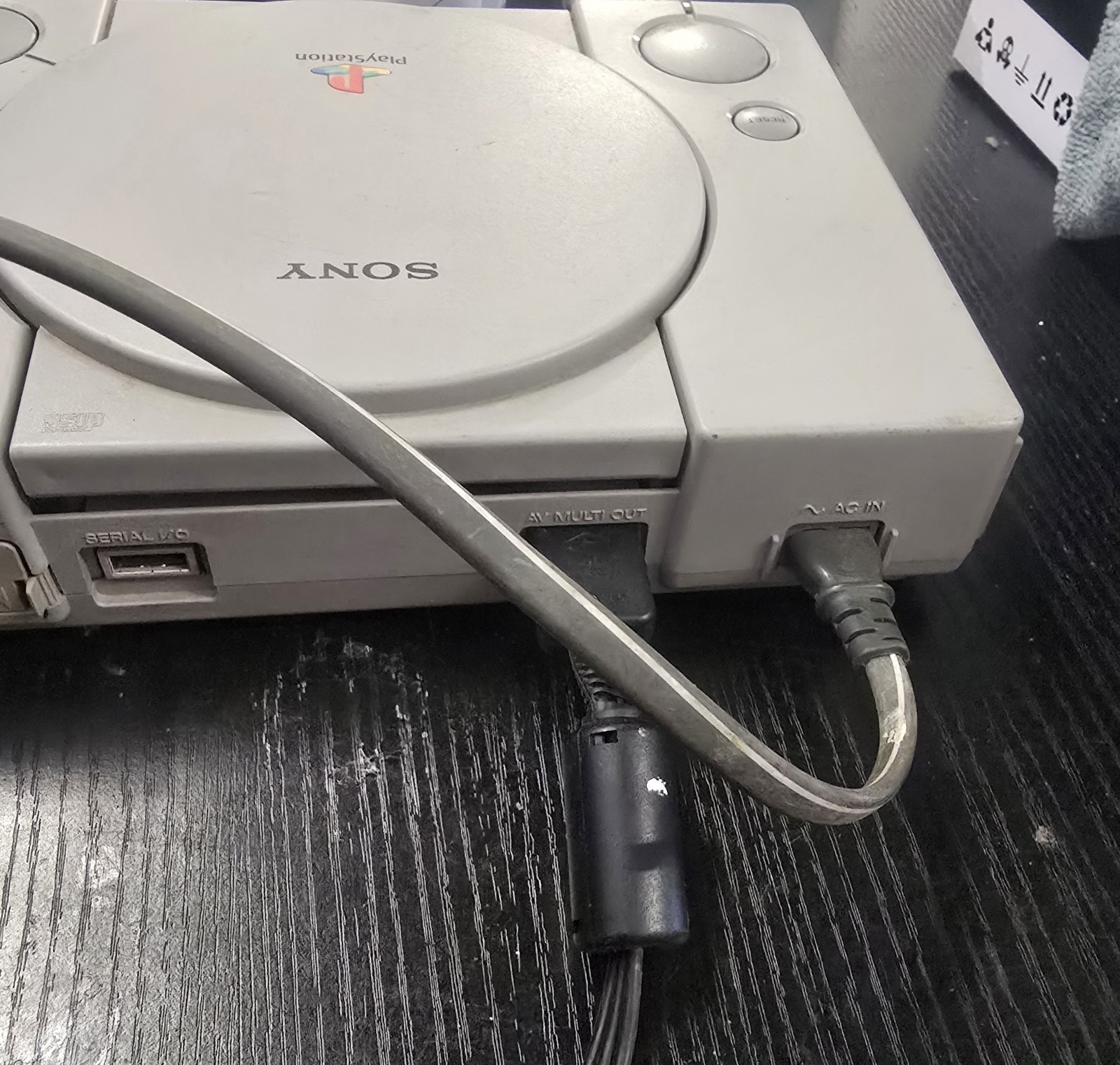 Sony Playstation 1 Console, 2 Controllers, All Cords, 2 Memory Cards, WORKING…