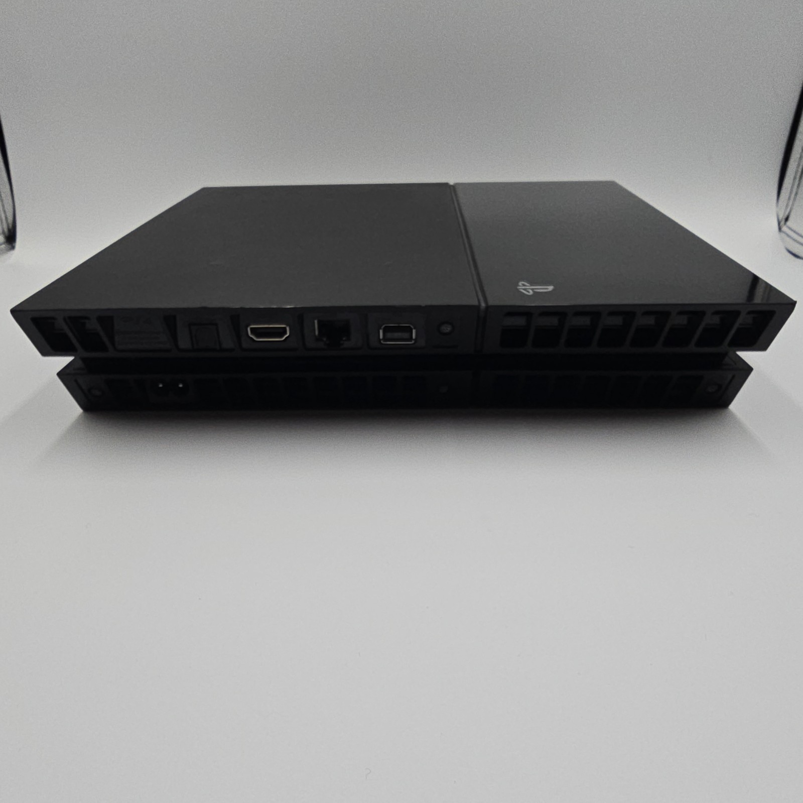 Sony PlayStation 4 PS4 Home Console Black w/ Power Cord HDMI Ethernet AUX (Read)