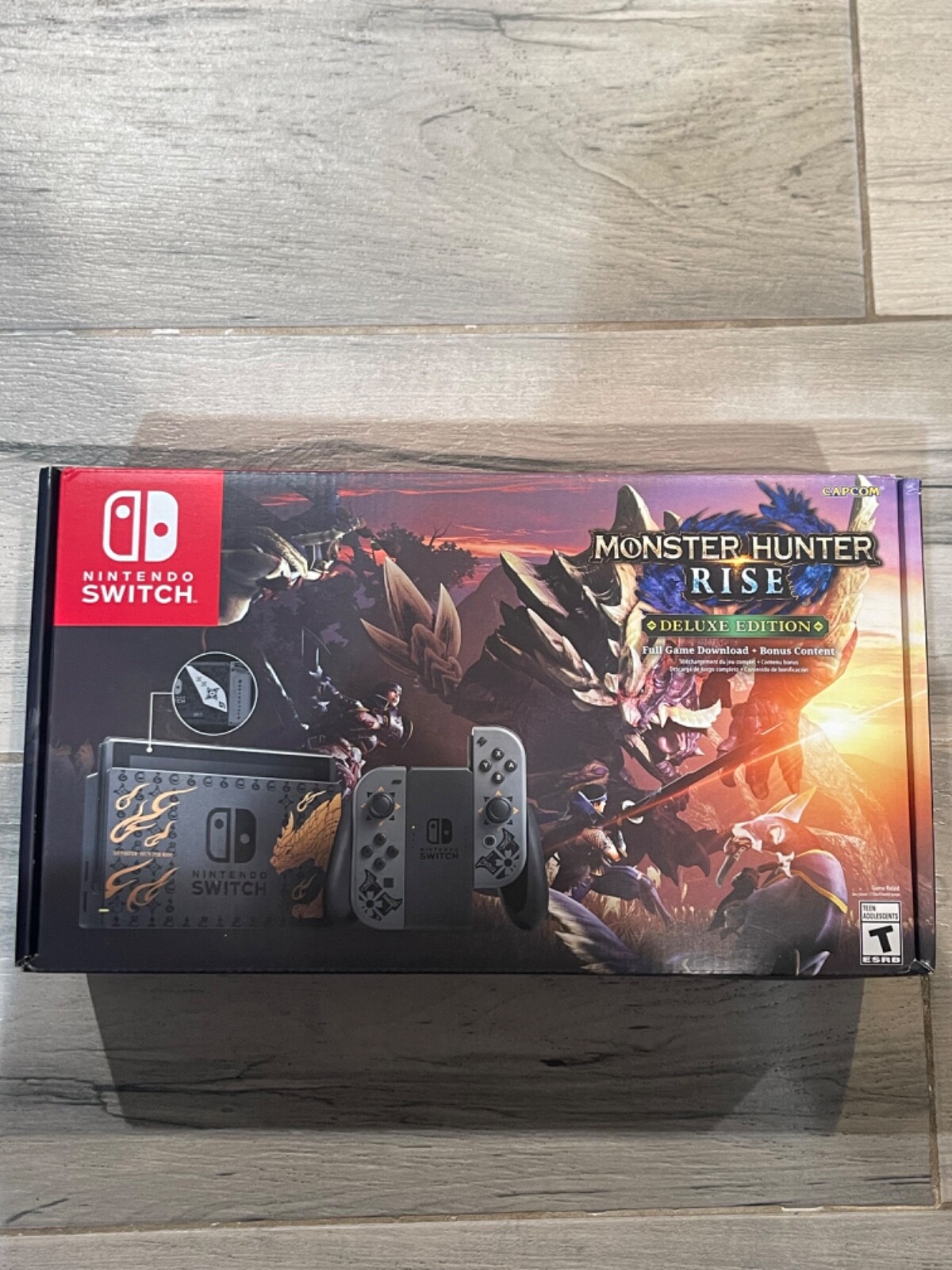 Nintendo Switch Monster Hunter Rise Deluxe Edition Console Limited Edition