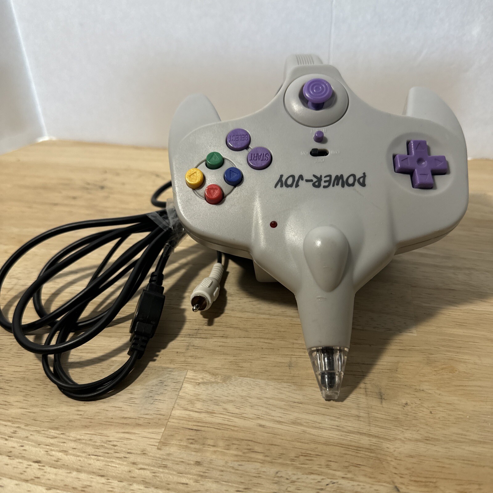Power Joy Video Game Plug & Play Controller With Power Joy Pj – 008 Cartridge.