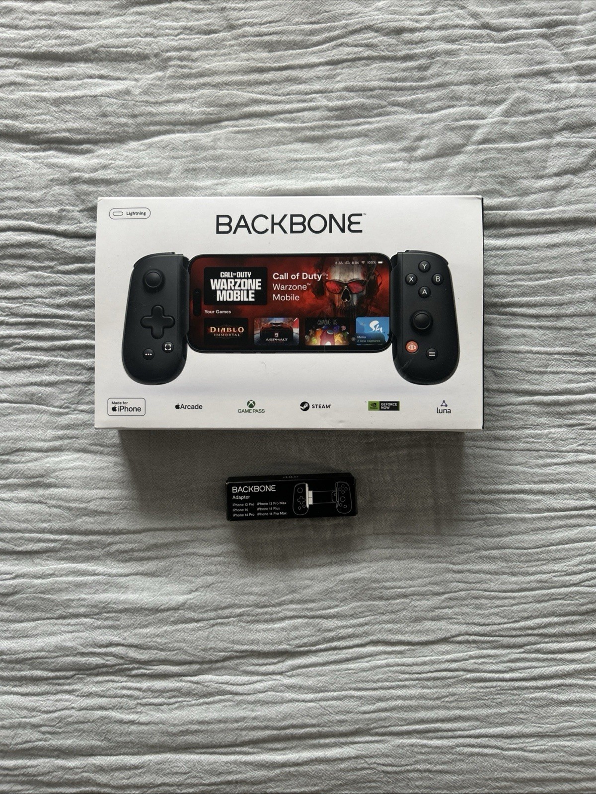 Backbone One (2nd Gen) Gaming Controller for iPhone | Lightning Port |Black