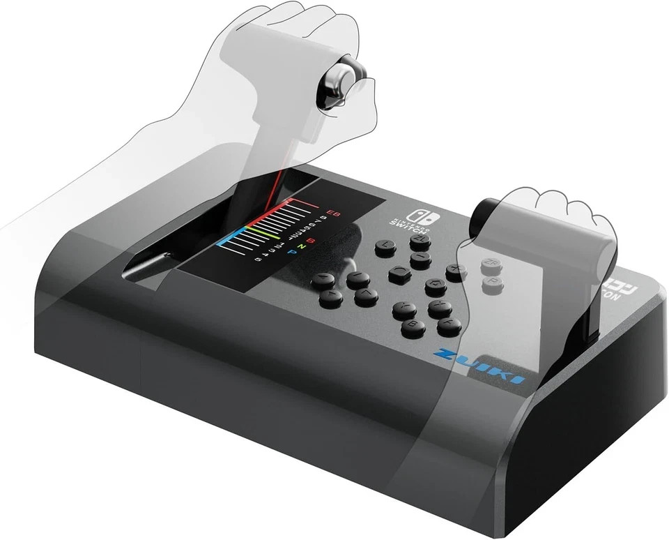 ZUIKI MASCON Controller Densha de GO for Nintendo Switch BLACK AUTH