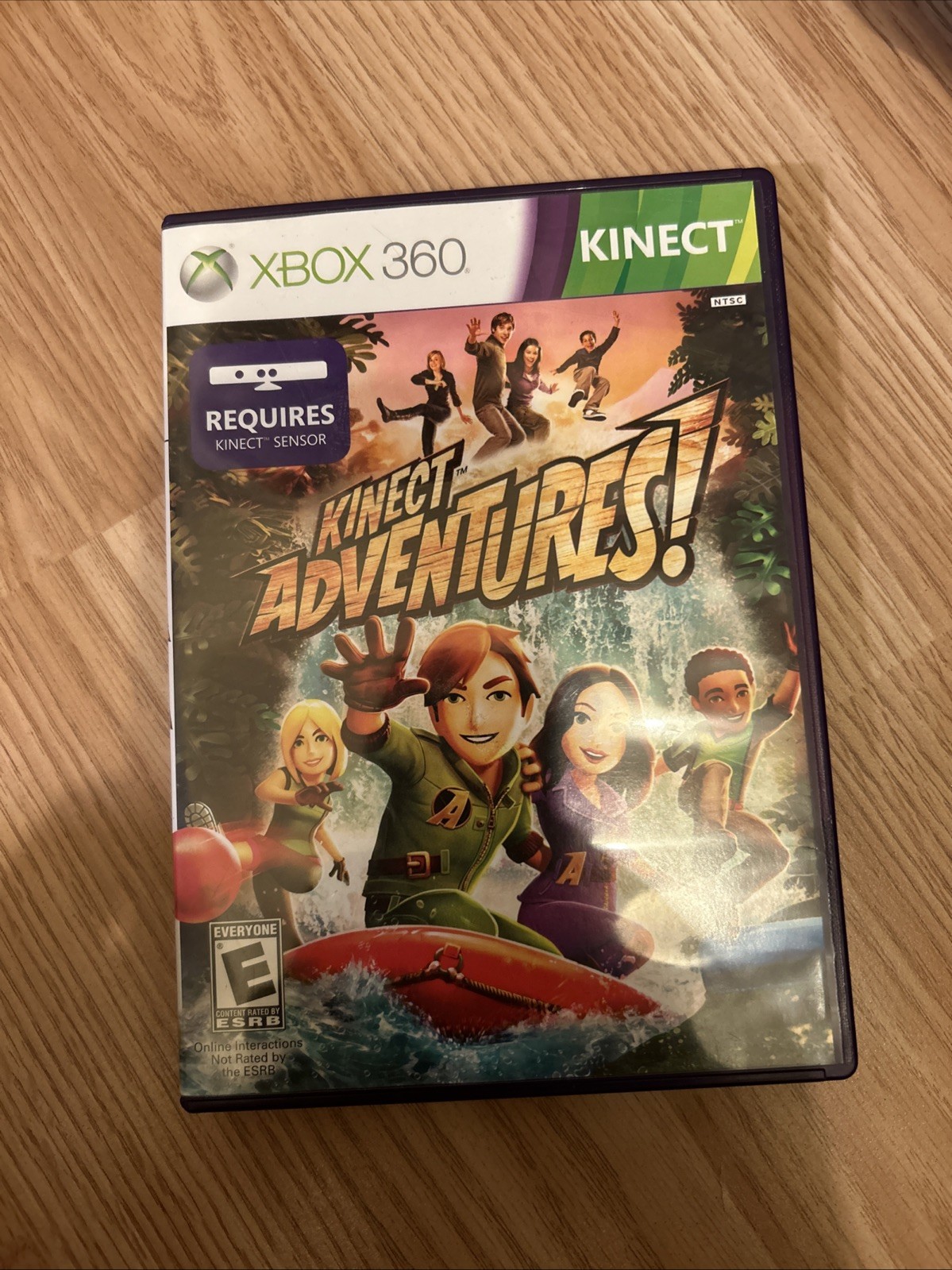 Xbox 360 Slim Bundle (Kinect + 2 games) – TESTED & WORKING