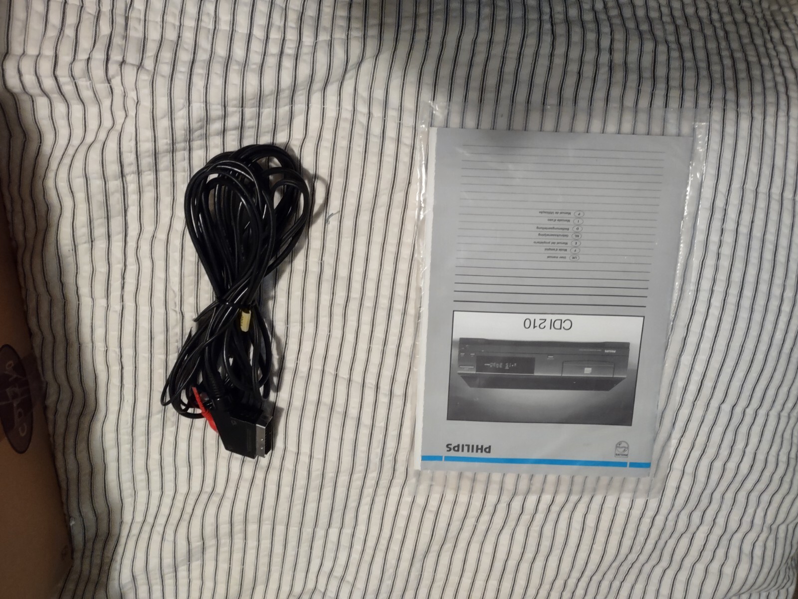 Philips CD-i 210 CD-Interactive Player System NIB open Box w/Remote region free