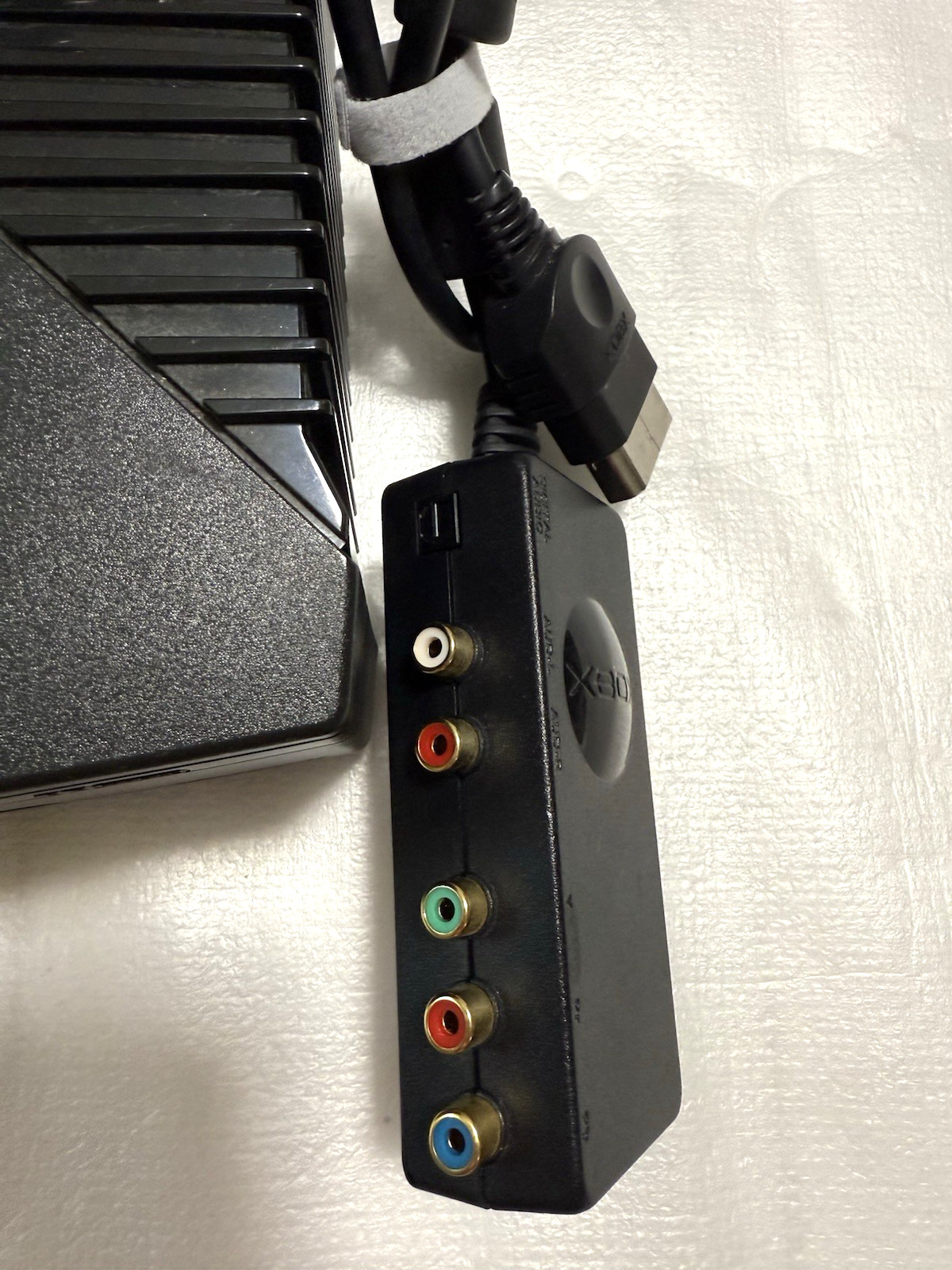Original Microsoft Xbox Console Bundle w/ 3 Controllers, Remote, Game Tested