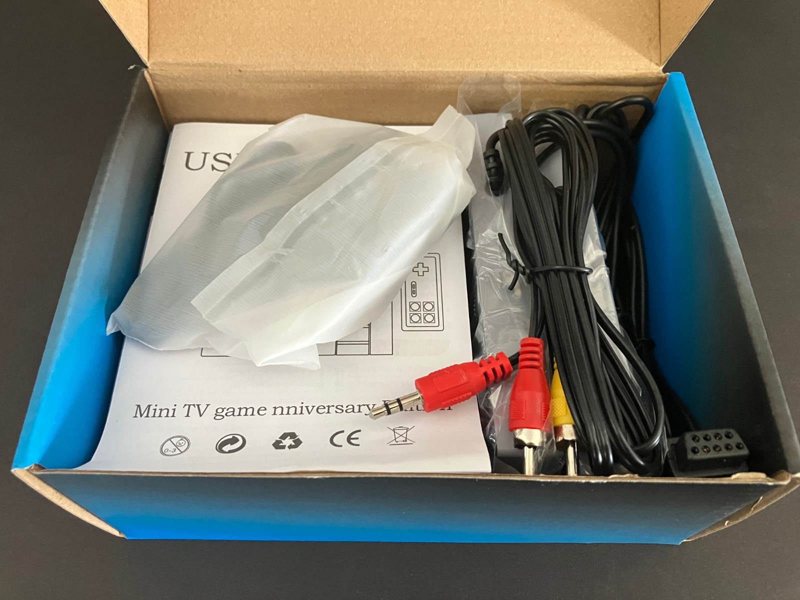 NEW Mini Game Anniversary Edition Classic Built-in 620 Classic Game (AV Out)