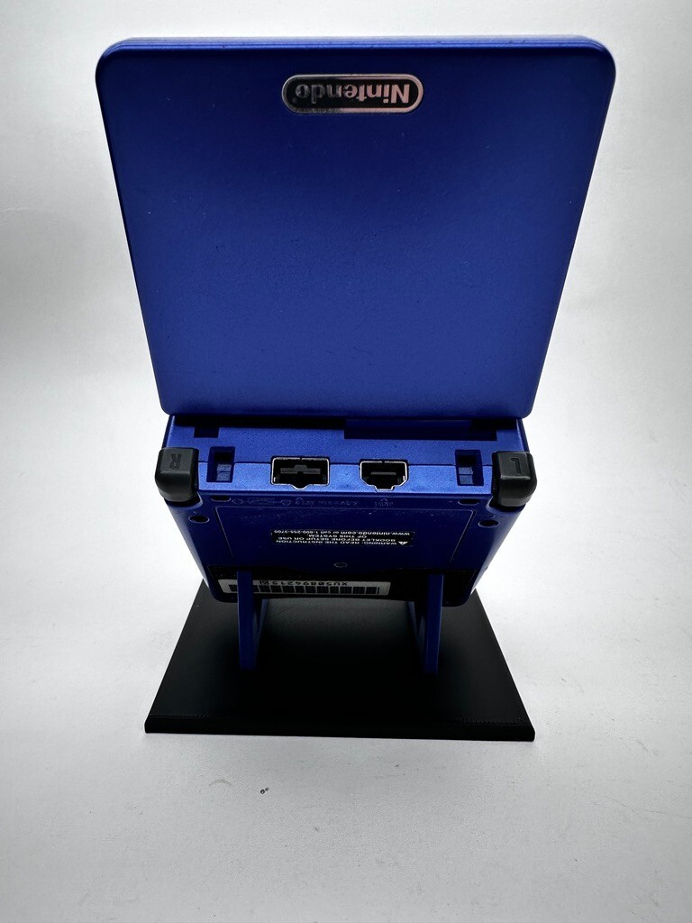 Gameboy Advance SP Display Stand (STAND ONLY) GBA SP Black/Blue-ASK More Colors