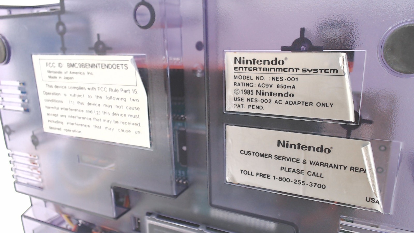 NES-001 Console w/ RGBNES Version 3.1c , Slotmaster & Full Recap – 1 Yr Warranty