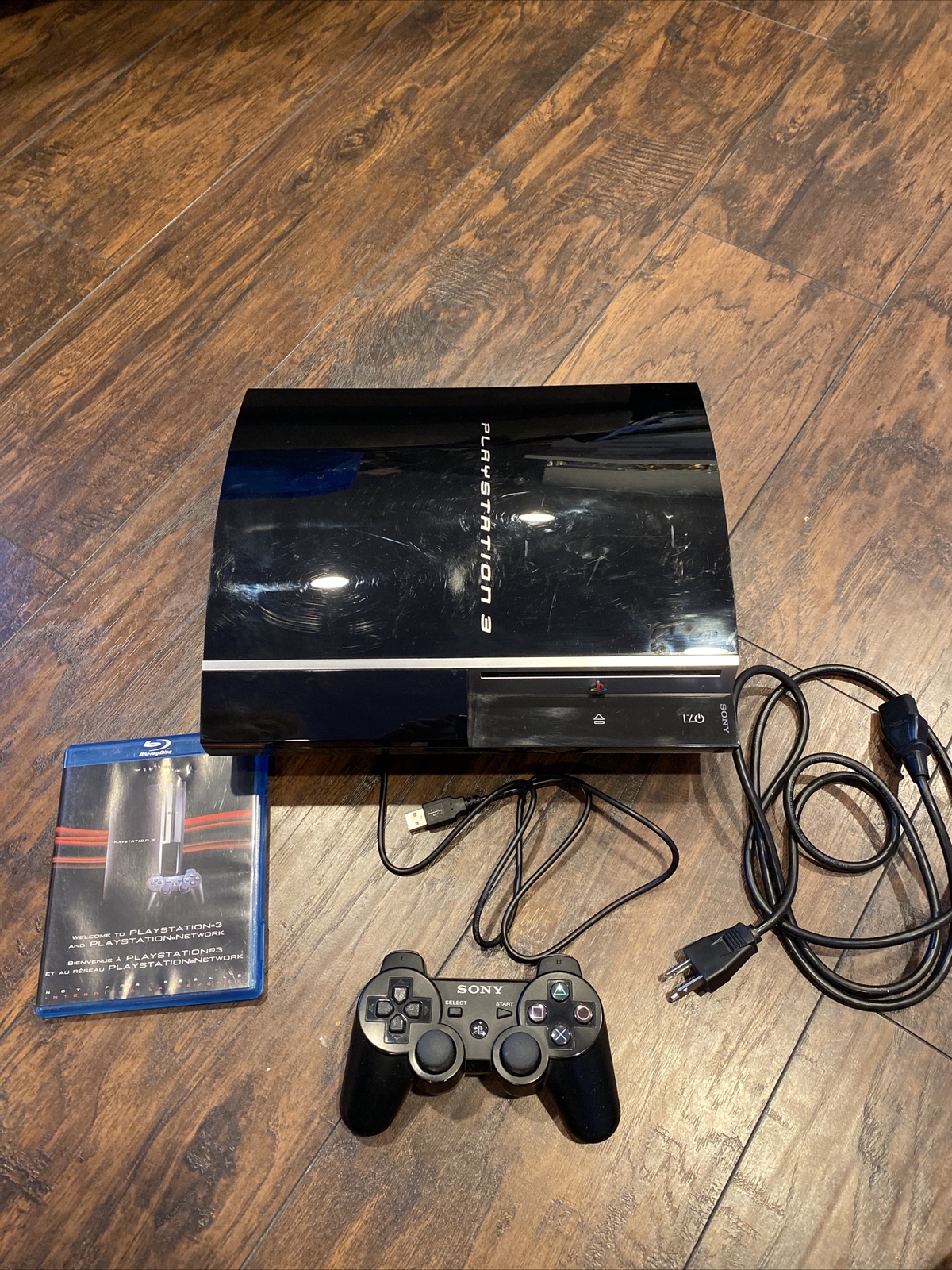Sony Playstation 3 PS3 Fat Console 40GB CECHH01 for parts or repair