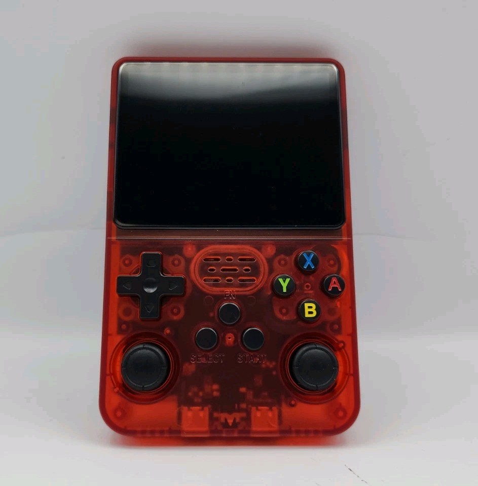 RK3326 Quad Core ARM 64bit Cortex-A35 CPU up to 1.5GHz Game Console Red R36S