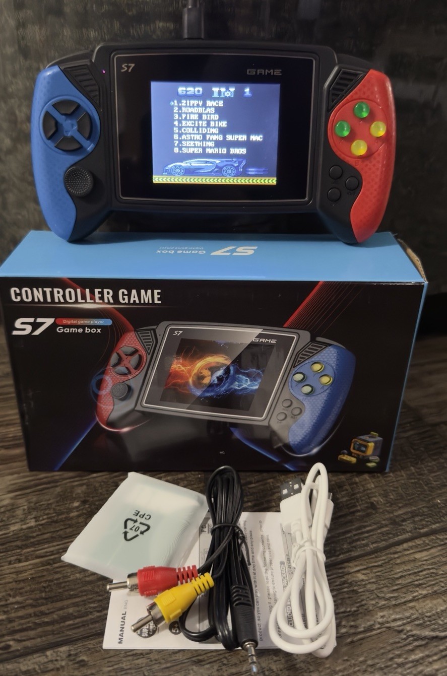 S7 Game Box 620 Classic Games TV HD HDMI Connection NEW