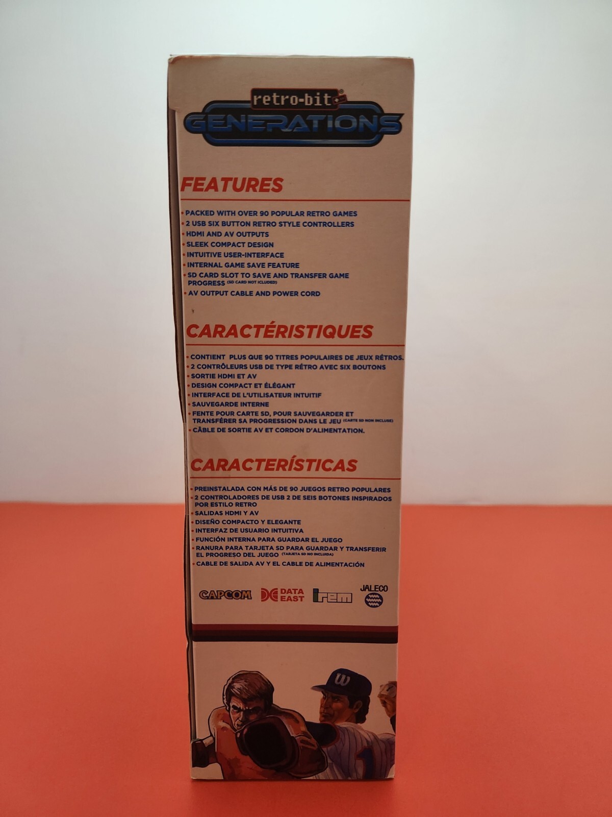 Open Box – Retro Bit Generations – Home Console – 90 Games – Wired Controllers