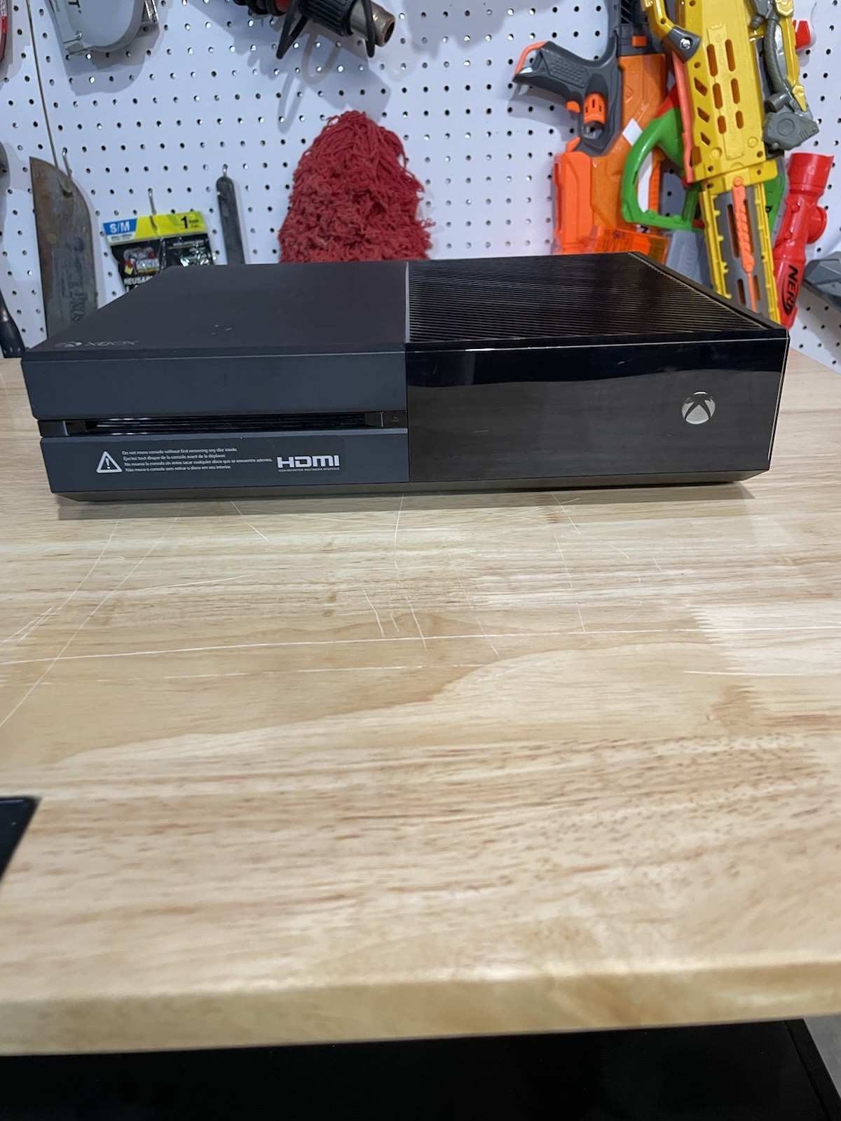 Microsoft Xbox One Black Console Only with Power Cord Tested and Working