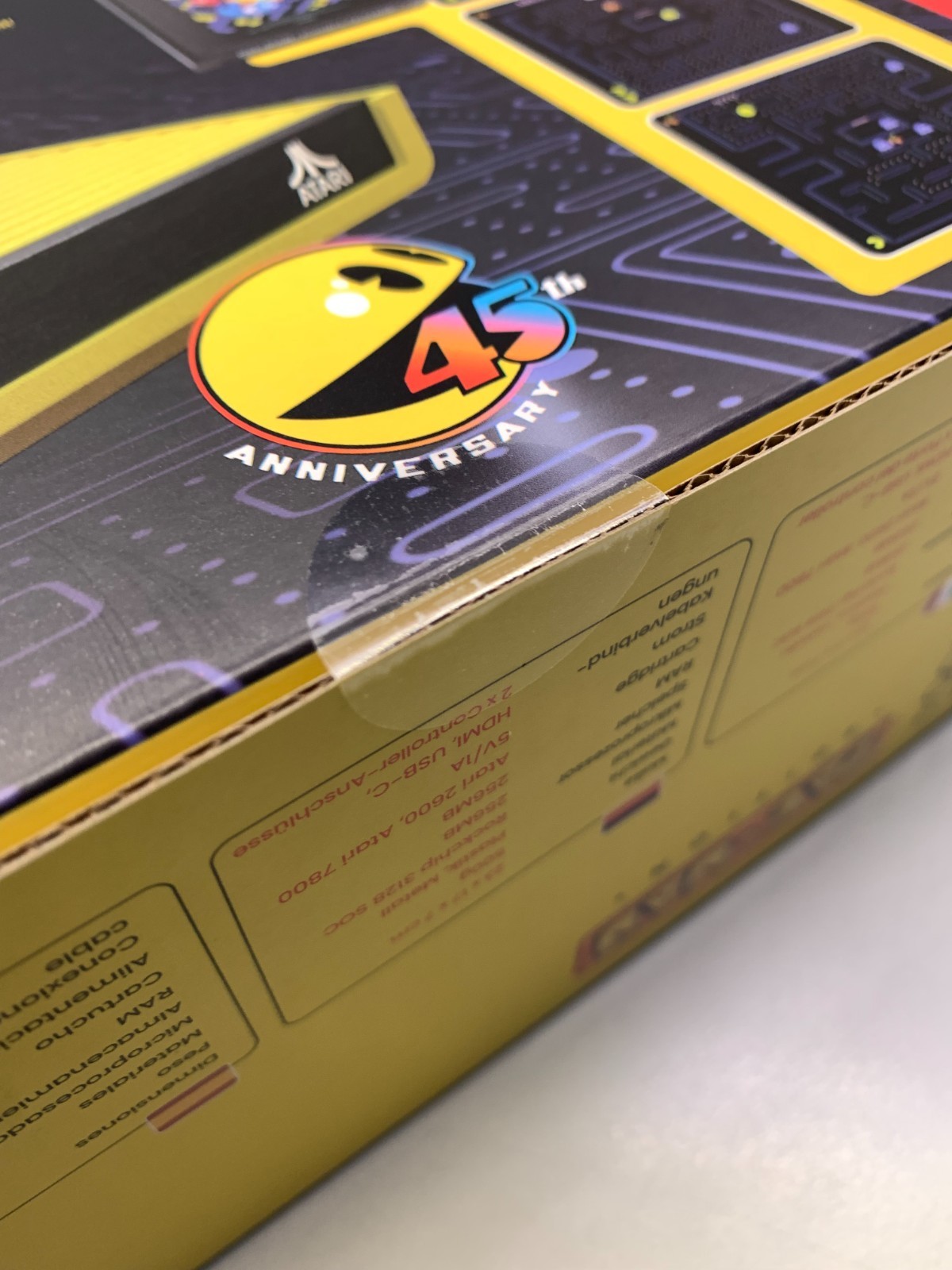ATARI 2600+ PAC-MAN ANNIVERSARY EDITION CONSOLE – RETRO GAMES NEW NEW