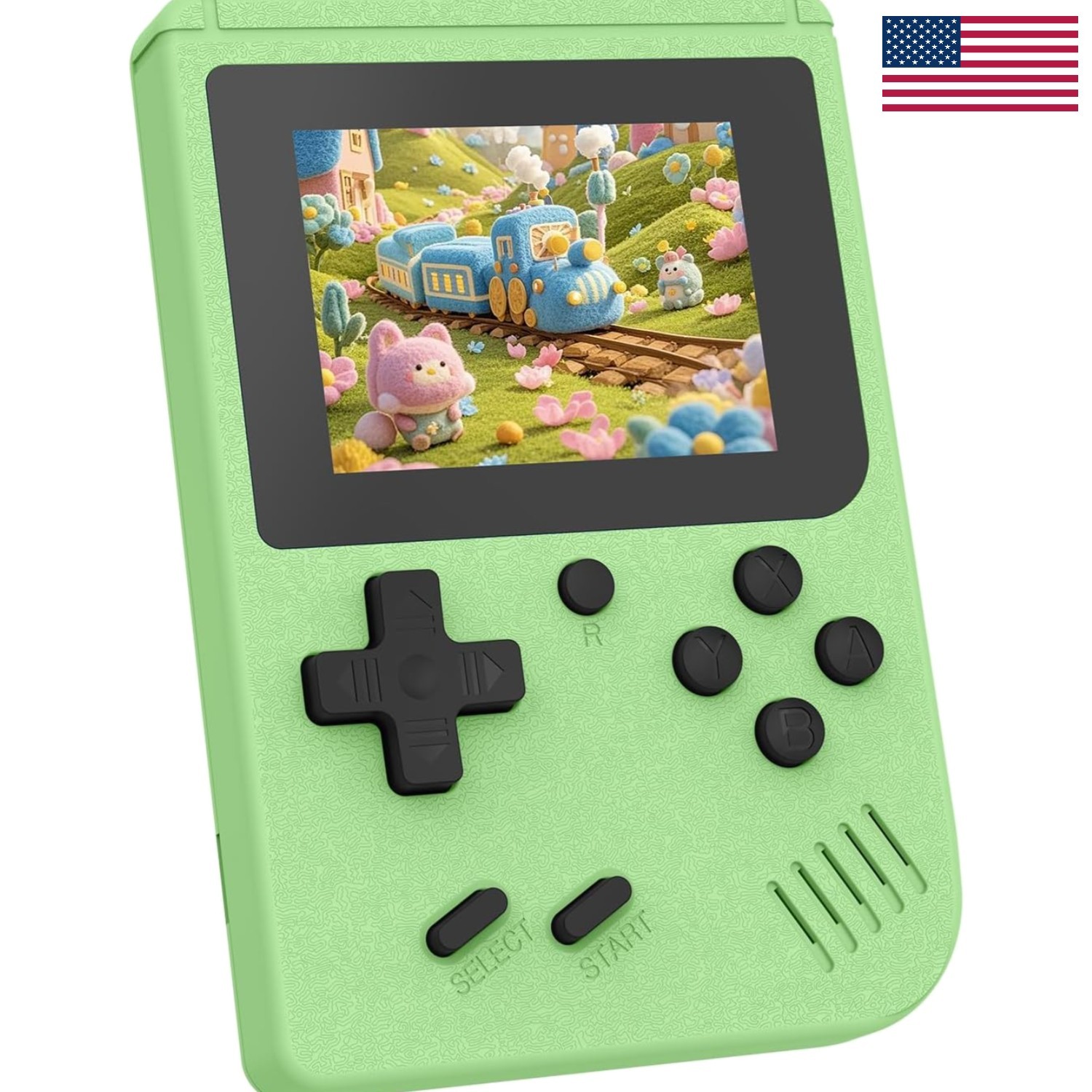 Rechargeable 3.0 Inch IPS Retro Game Console with 400 Built-in Classics
