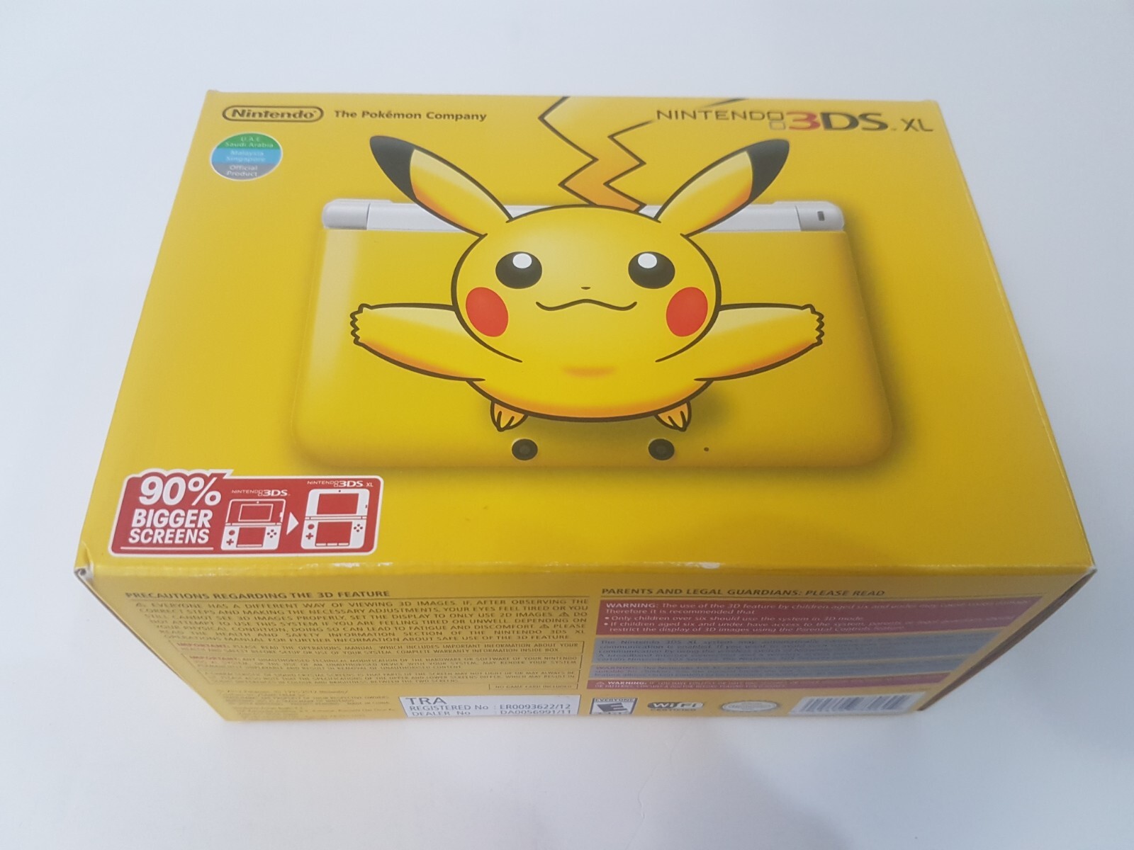 Nintendo 3DS XL: Pokemon Pikachu Yellow Edition Console [Brand New!]
