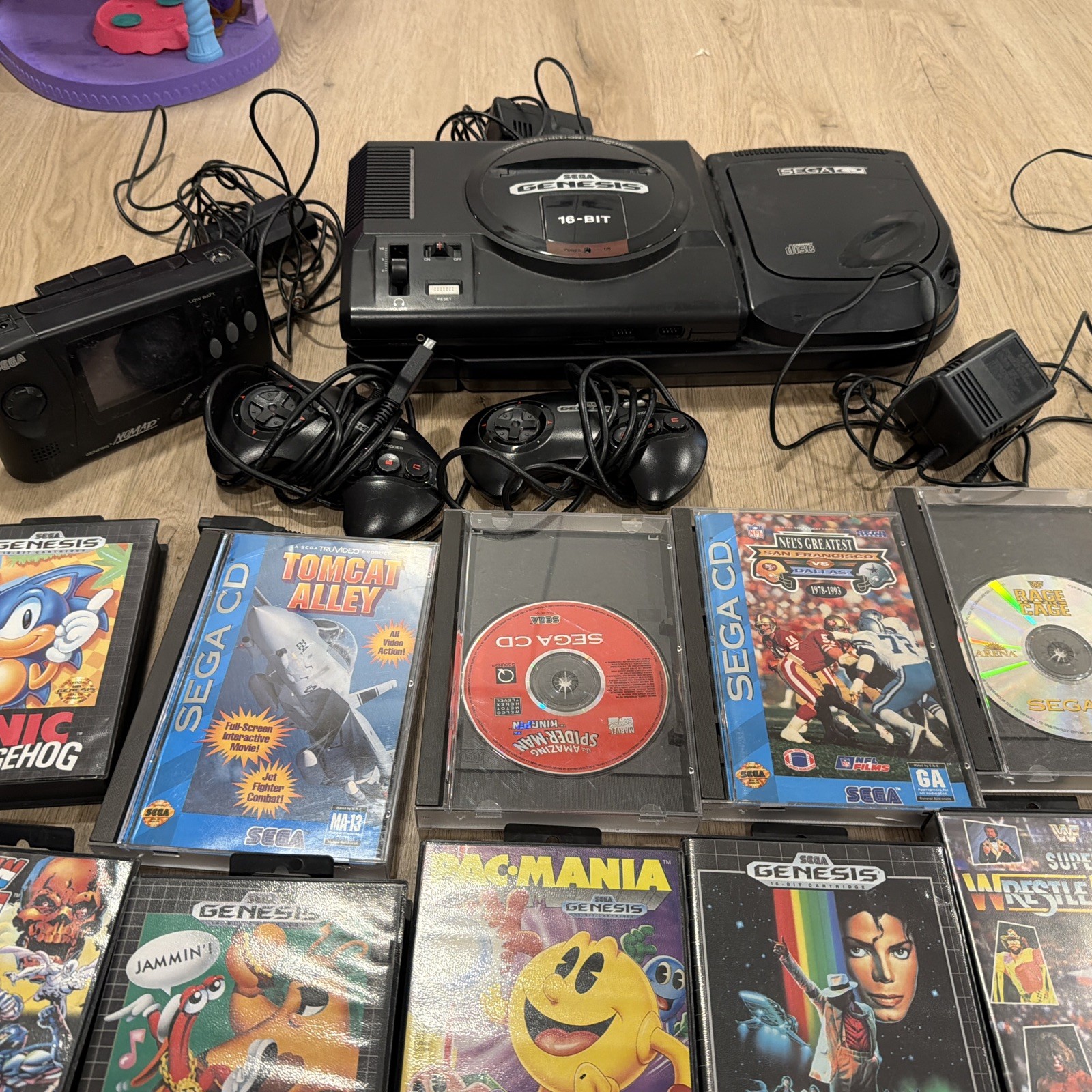 Sega Genesis Bundle + 25 Games Bundle.