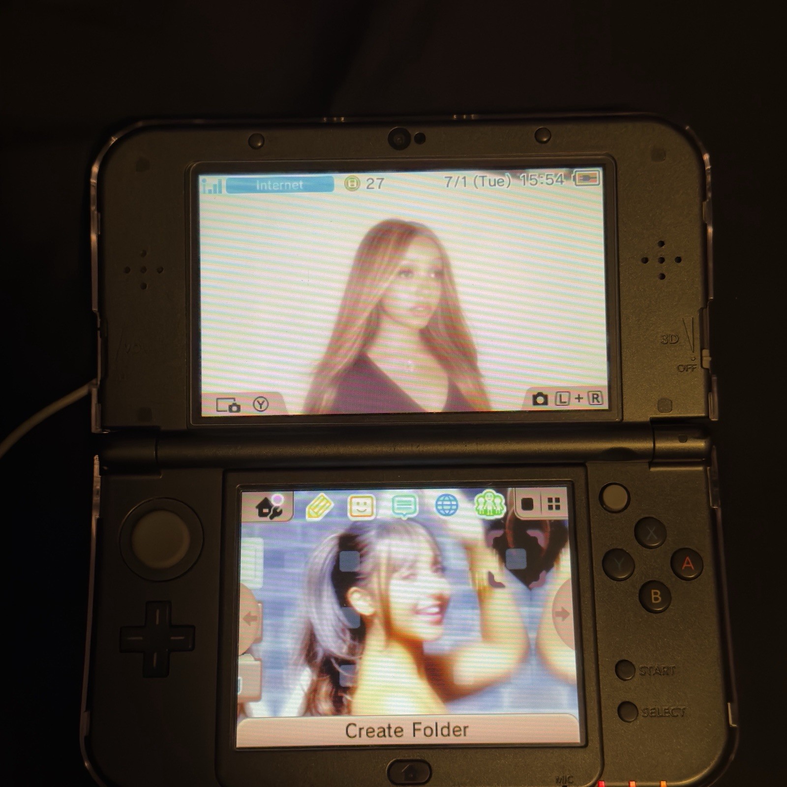 NINTENDO NEW 3DS XL/LL IN BLACK