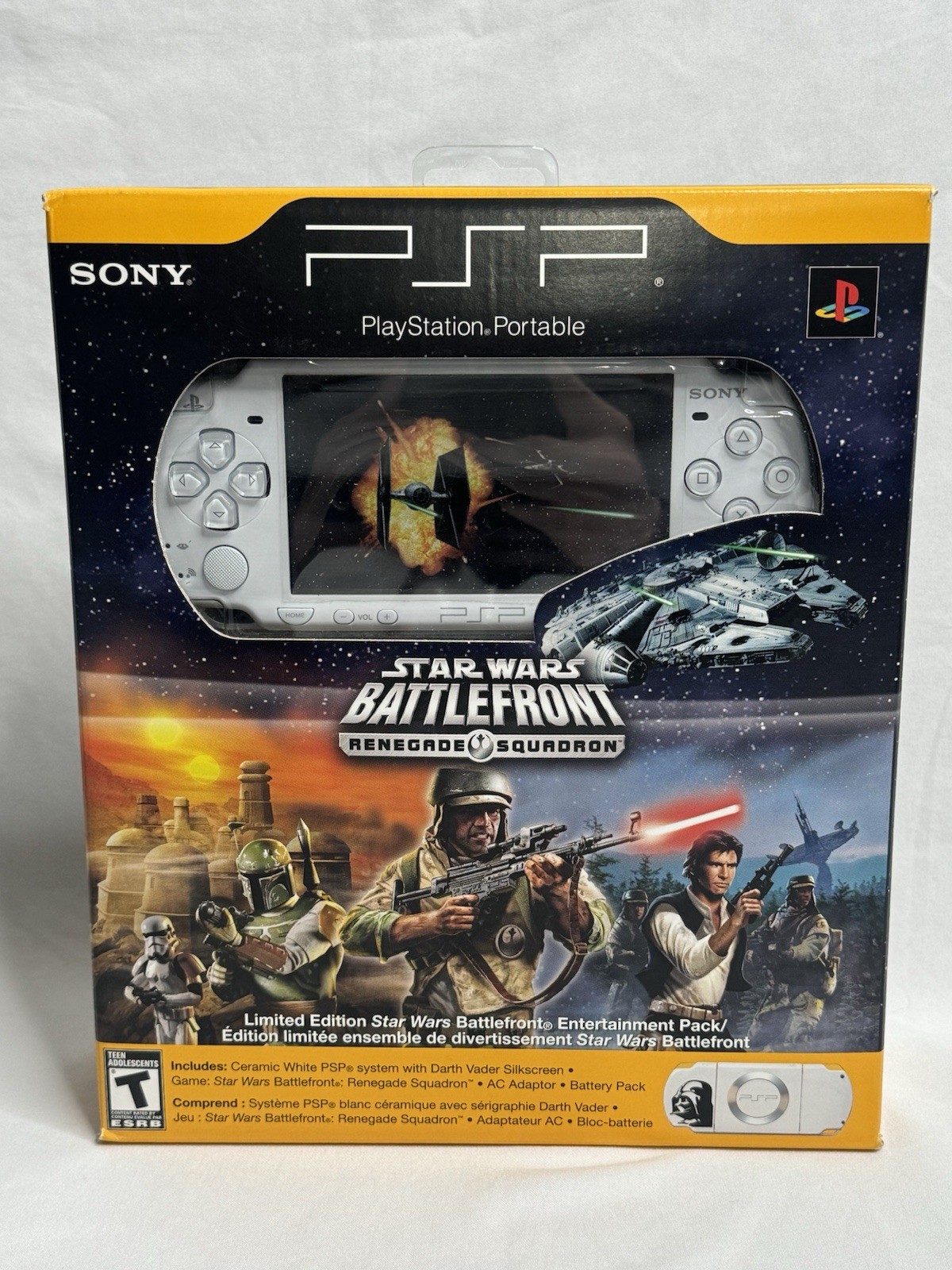 Sony PSP 2000 Star Wars Battlefront Renegade Squadron Console **Sealed**