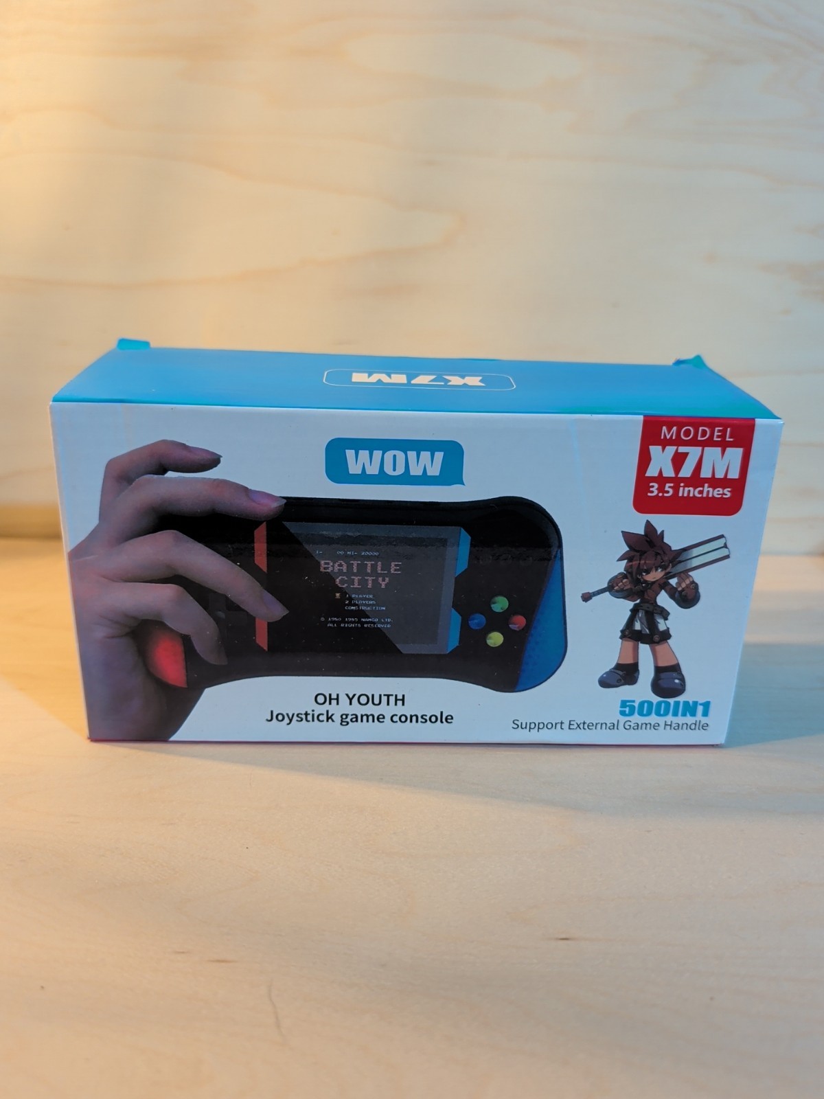 X7M Handheld Game Console With Joystick 500 In 1 Oh Youth Game Console