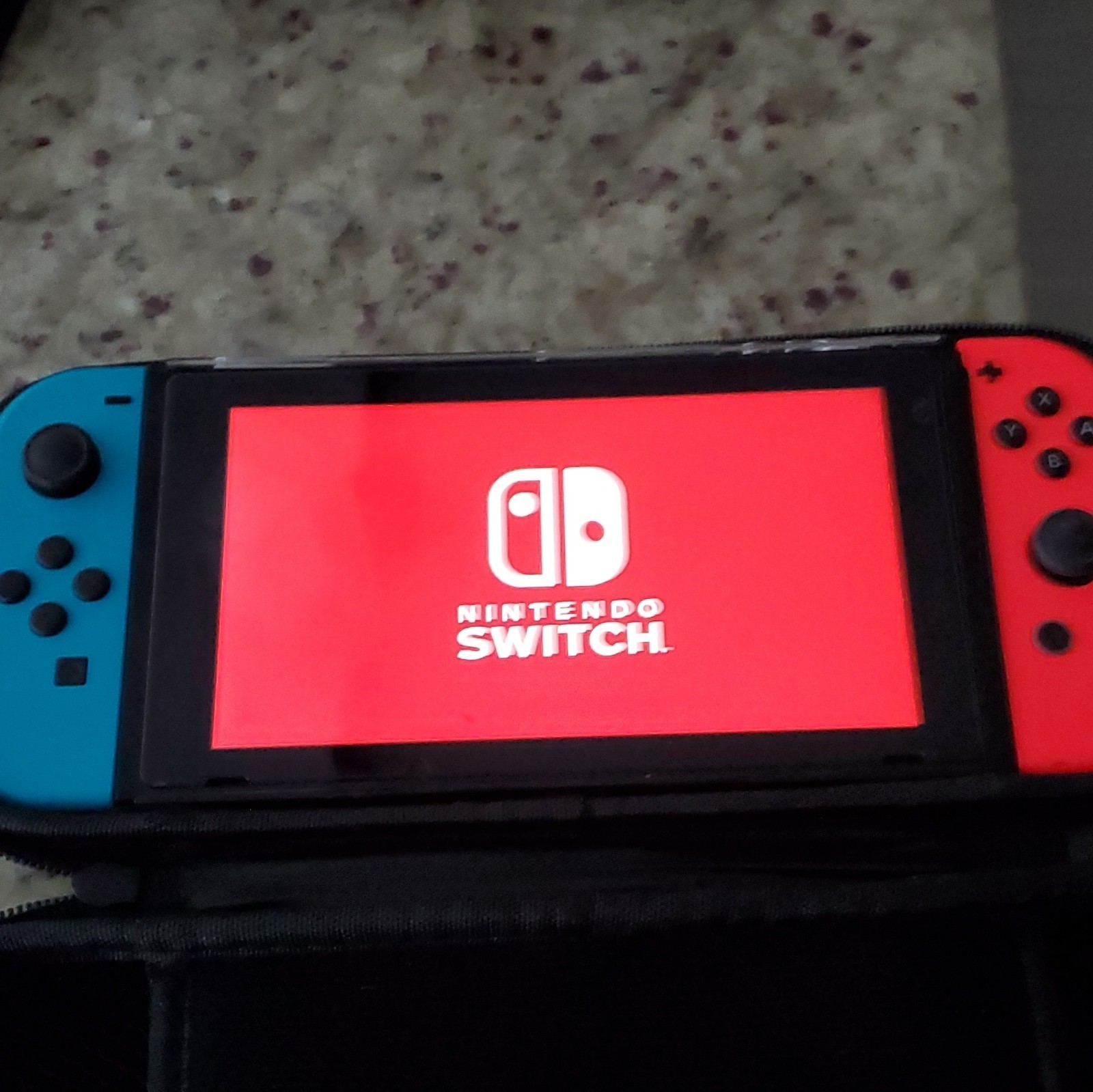 Nintendo Switch Console Blue/Red Joy-Con Dock HDMI USB-C Charger Wi-Fi