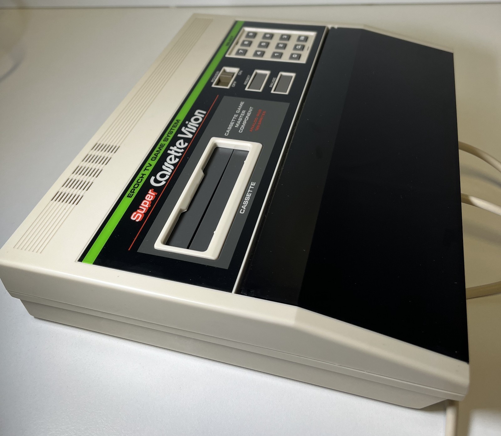 EPOCH SUPER CASSETTE VISION CONSOLE NTSC JAPAN VINTAGE TESTED BOXED 1984