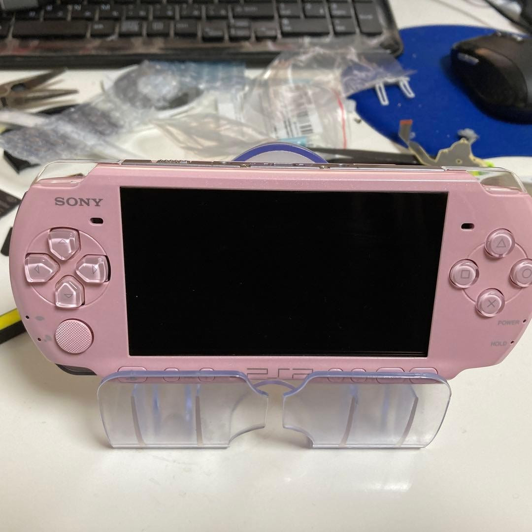Sony PSP 3000 Console AKB48 Collaboration Limited Ver Blossom Pink TAKAMINA
