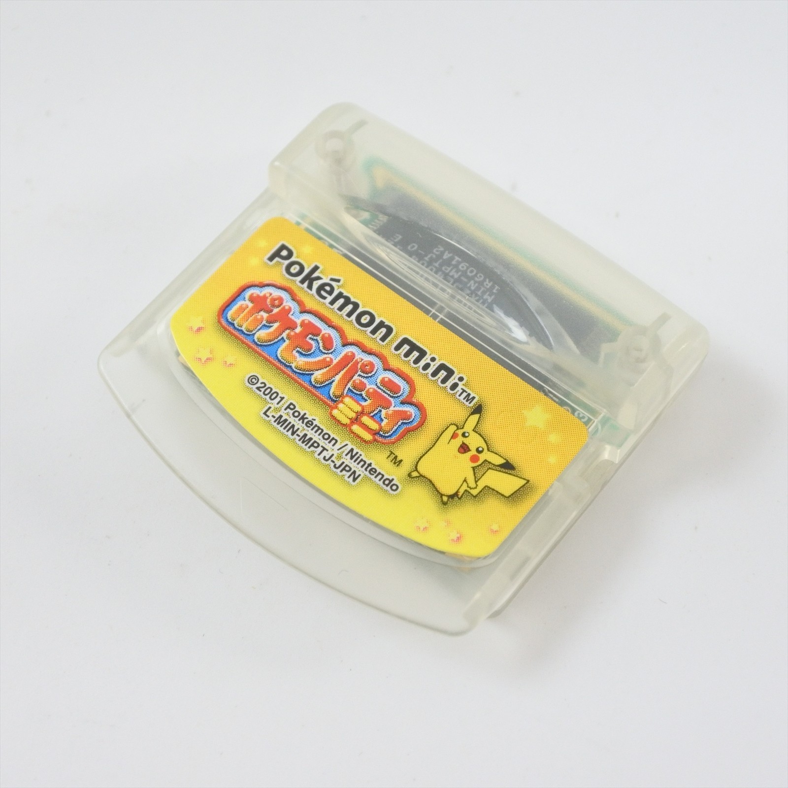 Pokemon Mini WOOPER BLUE Console + Pokemon Party Set Boxed Nintendo 0633 pm