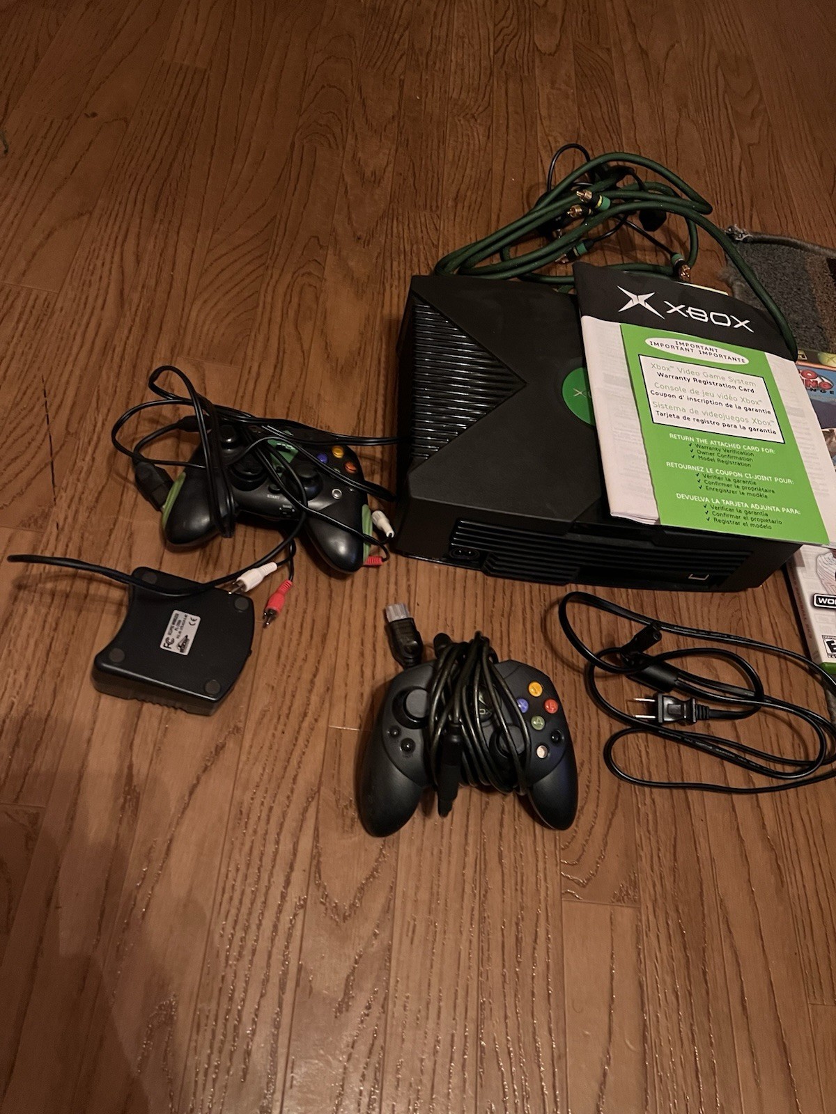 Microsoft Original Xbox Console Bundle 3 Controllers 7 Games NTSC-U/C 8GB