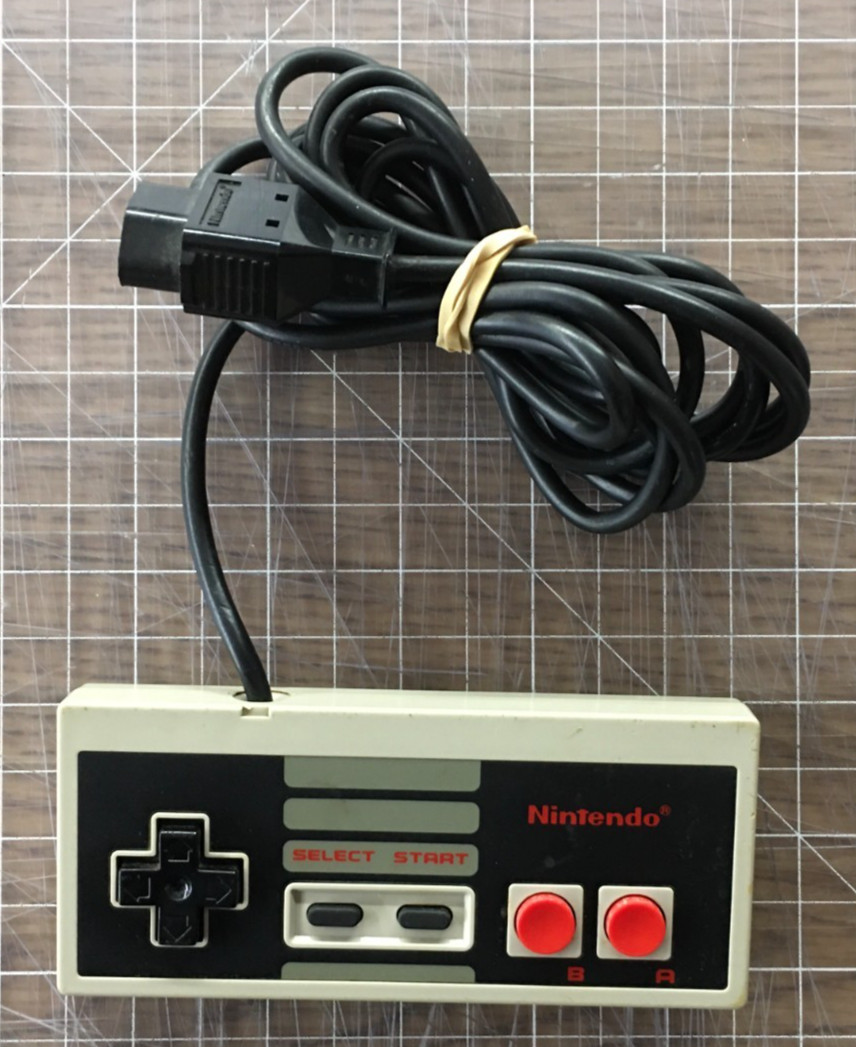 Nintendo NES Console System Bundle w/ Controller, Power Adapter, AV Cable & Game