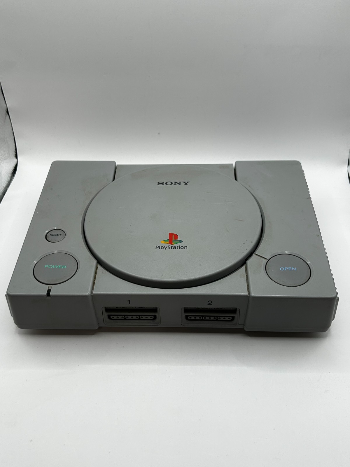 Sony PlayStation 1 PS1 Console SCPH‑7001 – Powers On, Disc Spins – No Audio/Vide