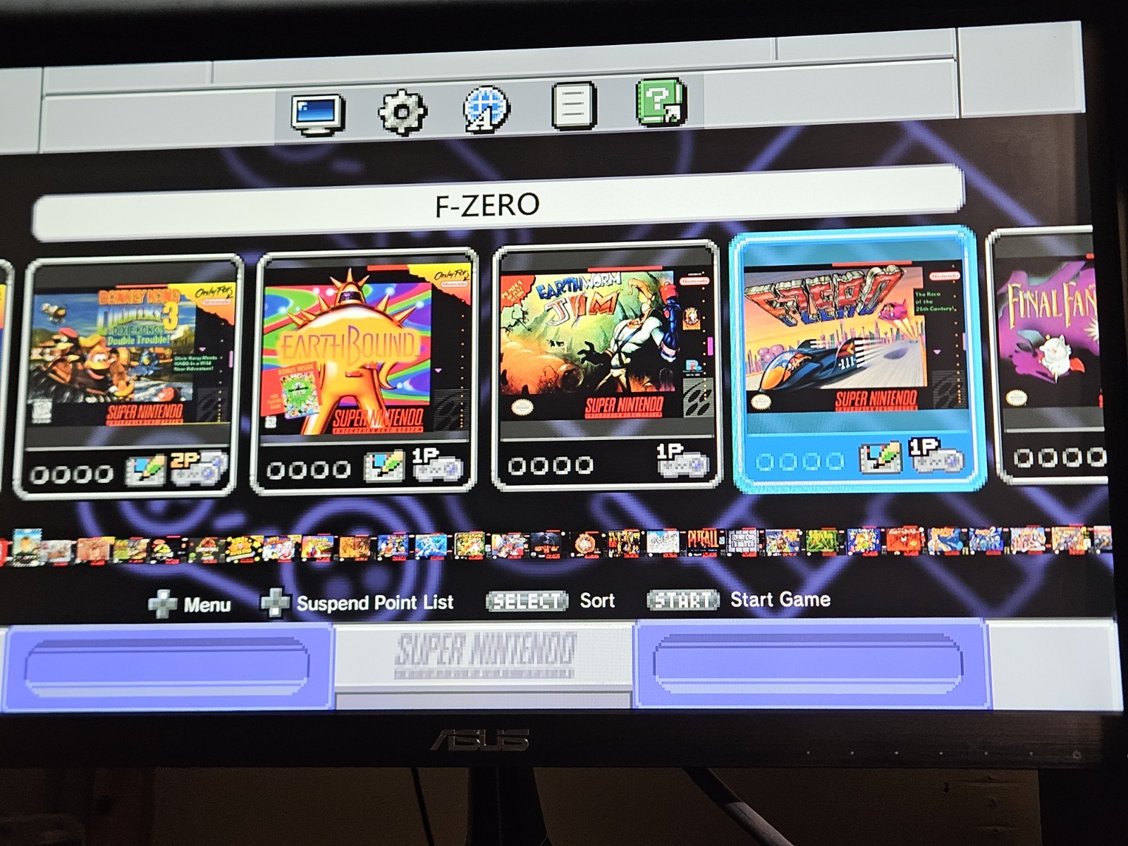 Nintendo Super NES Mini CLV-201 Control Deck W Controllers Soft Mod 80 Games