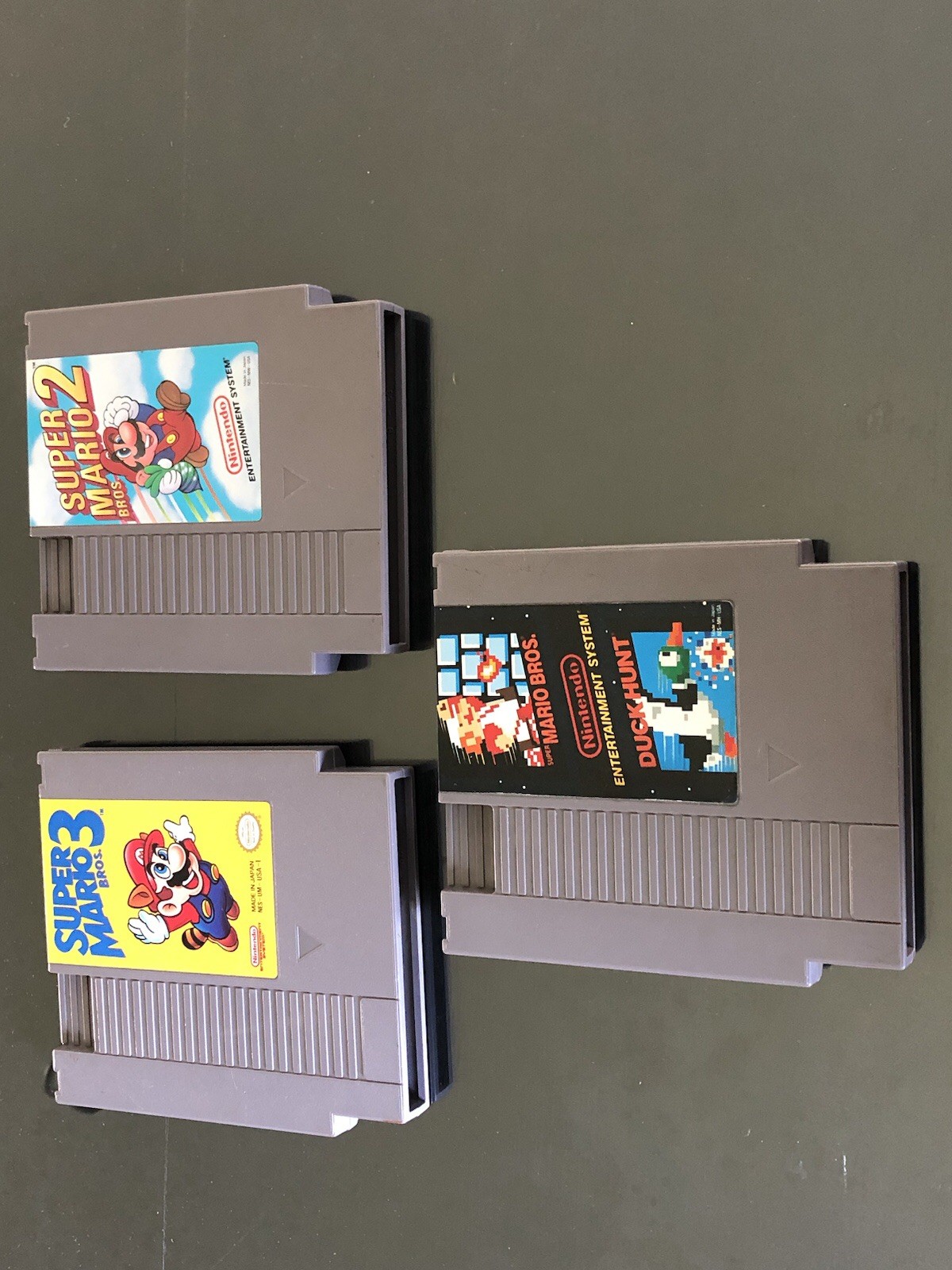 NINTENDO NES Console System Bundle Games Super Mario 1 2 3 SHIPS SAME DAY