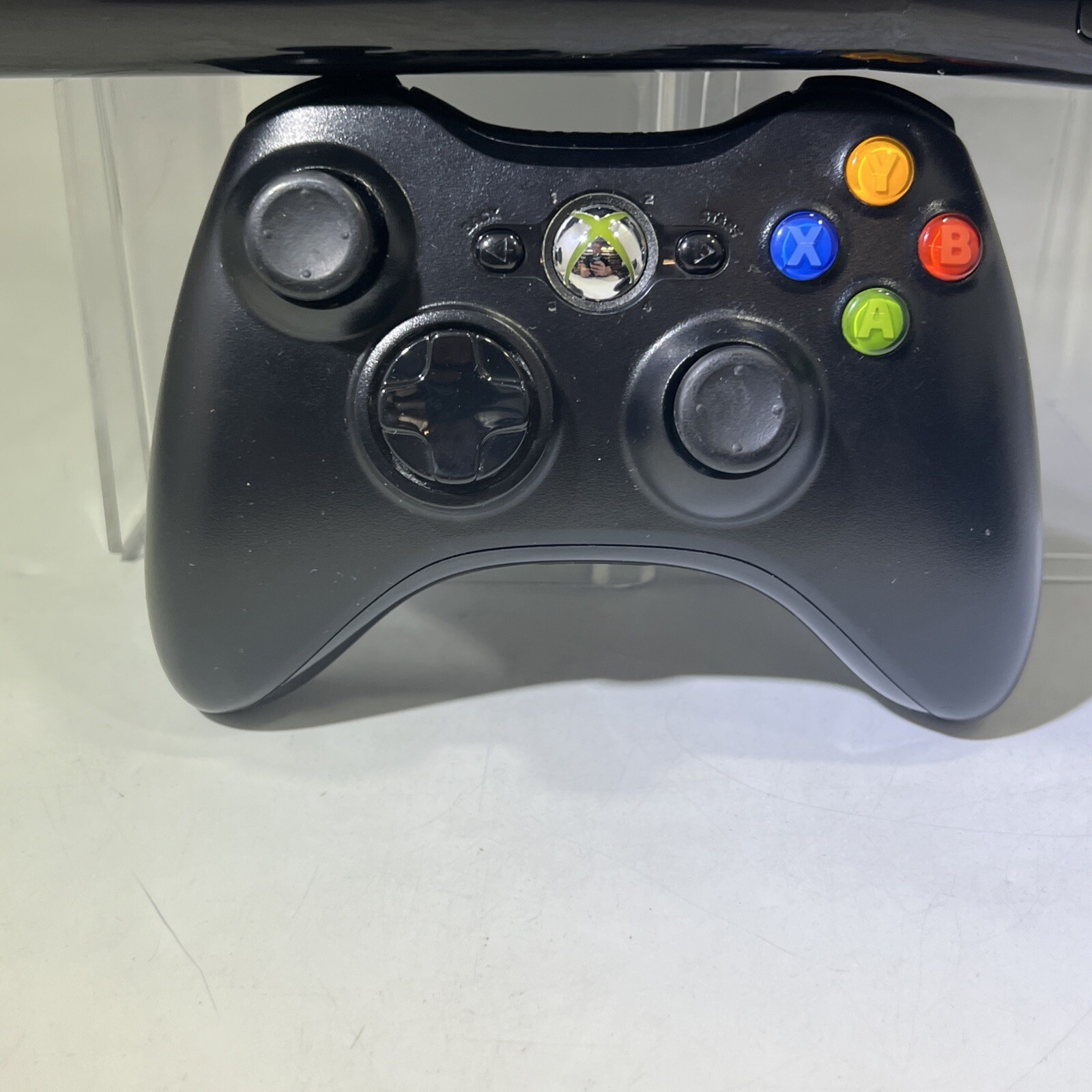 Xbox 360 S Slim 4GB Console Bundle Controller Lot Of 5 Games #ML32