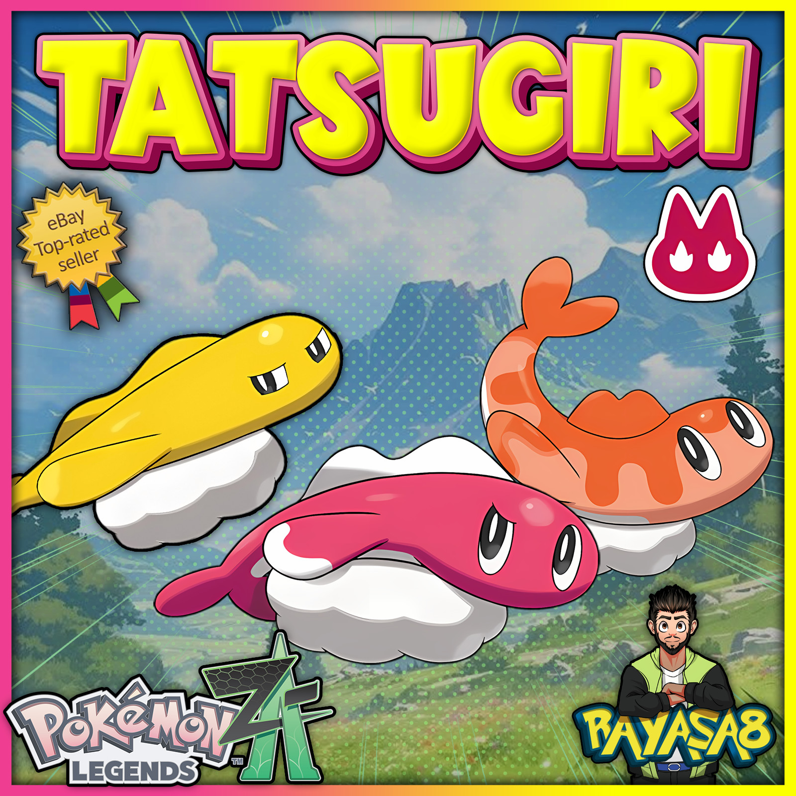 🔥 Tatsugiri Alpha Pokémon Legends ZA | Shiny – Non Best Stats Battle Ready🌟