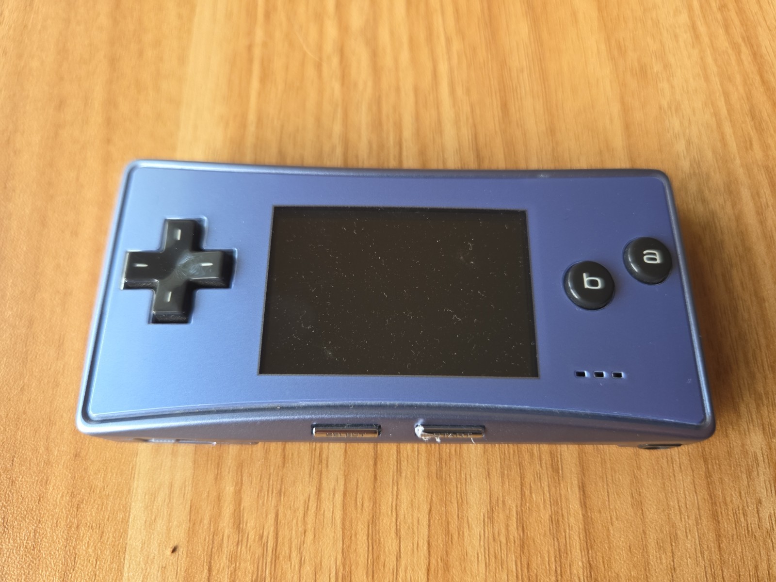 Authentic Blue Nintendo GameBoy Micro Console Great Tested W/ Charger