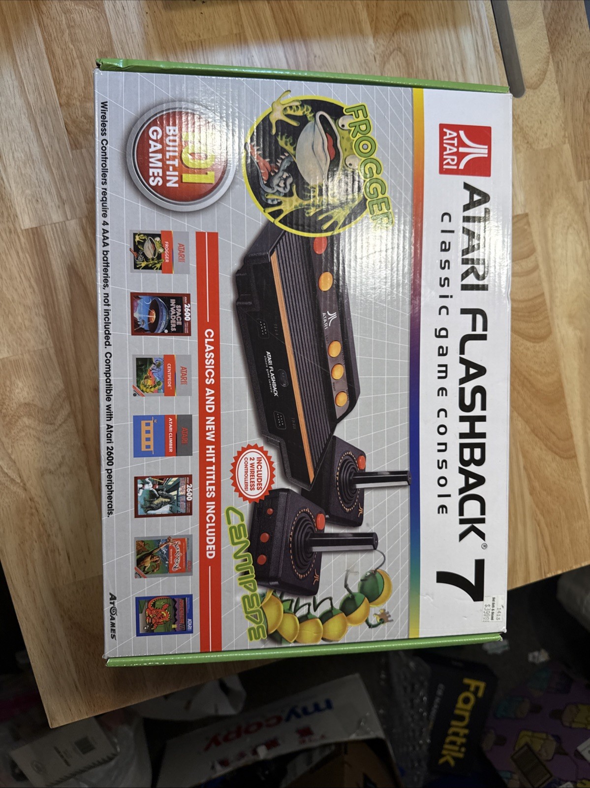 Atari Flashback 7 Classic Game Console – Black/Orange
