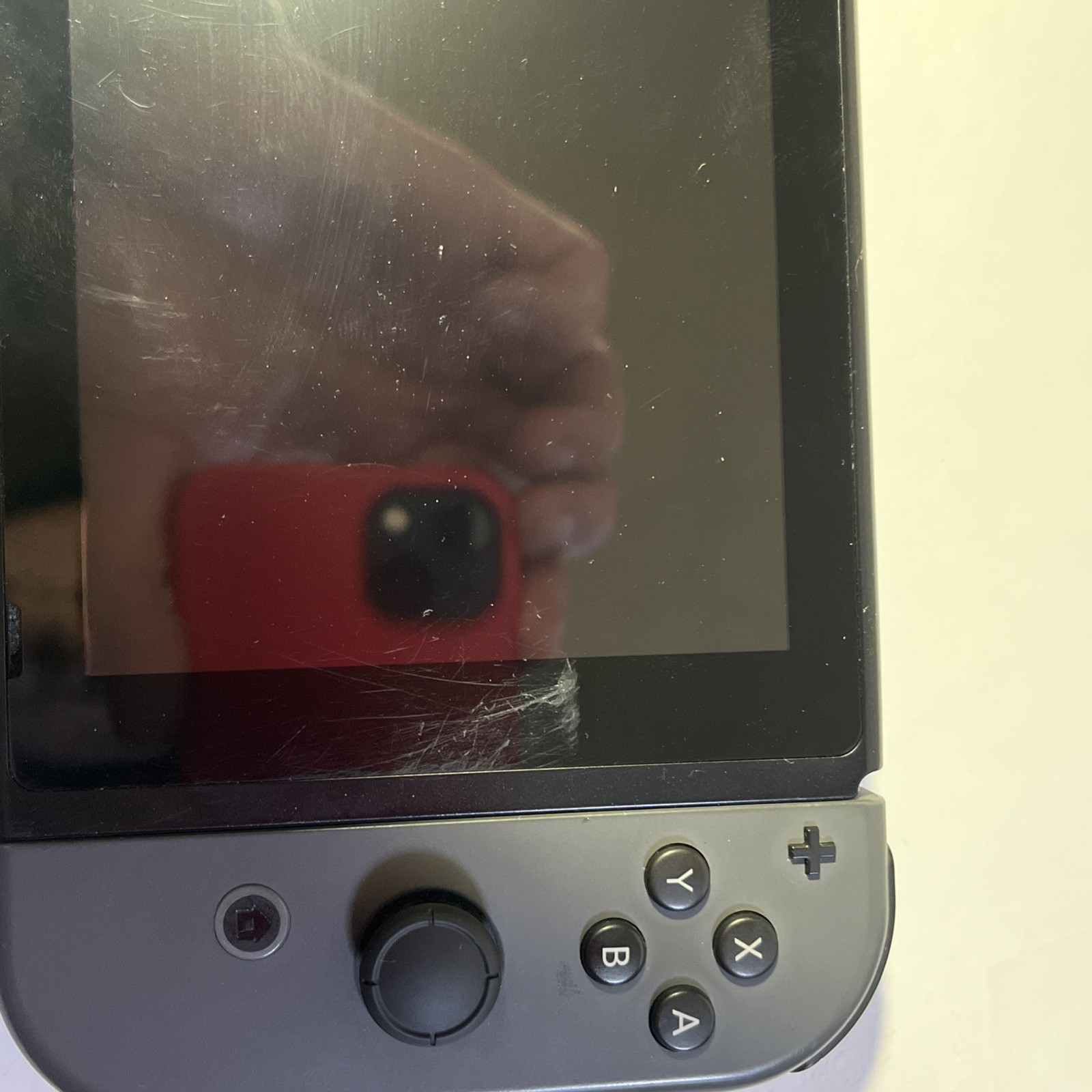 Nintendo Switch HAC-001 Handheld Console Bund – 32GB – Gray Joy-Con Controllers.